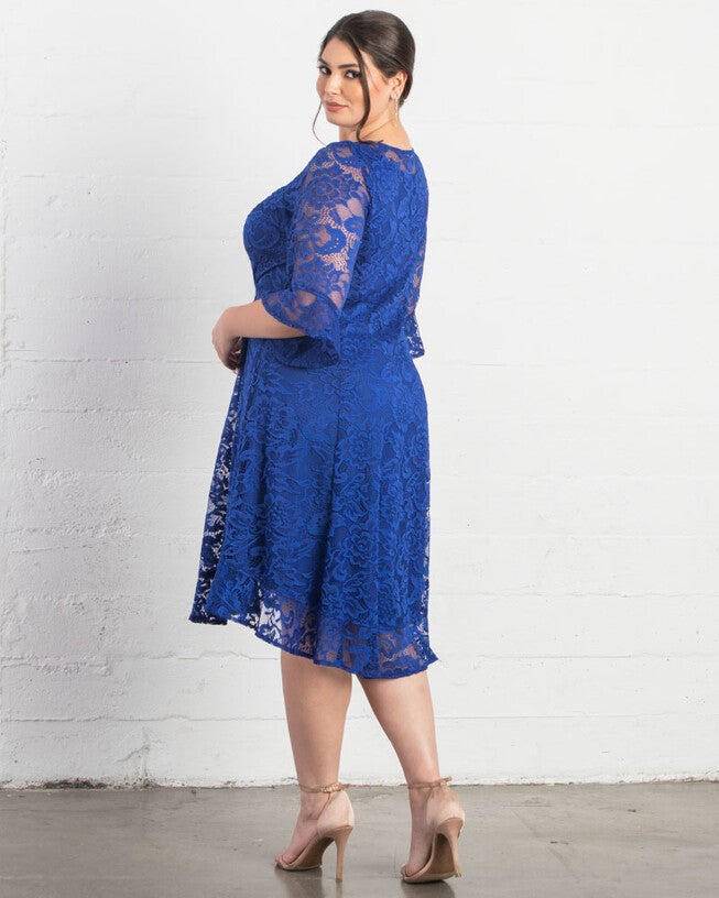 Livi Lace Dress, Sapphire, alternate image number null