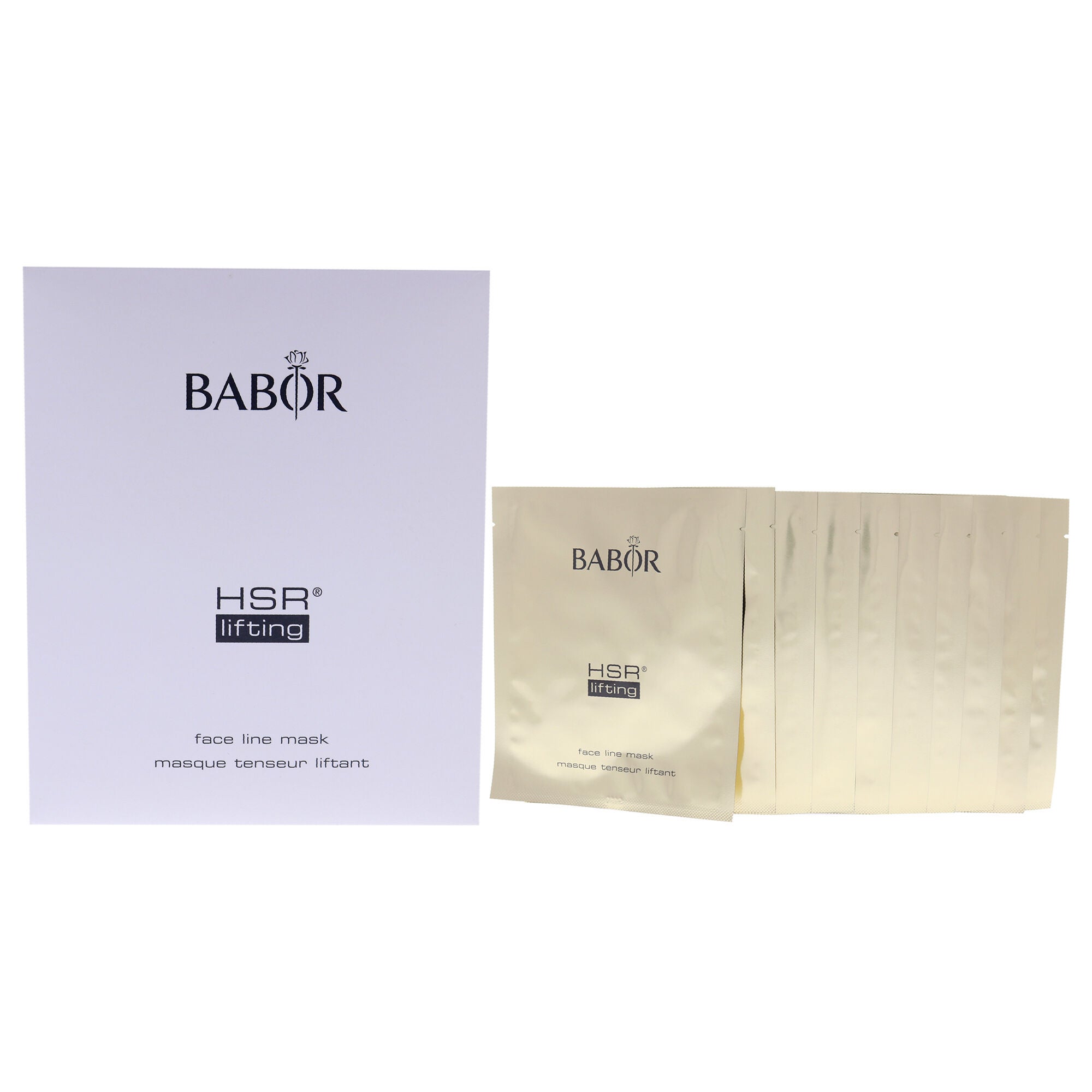 HSR Lifting Face Line Mask by Babor for Women - 10 Pc Mask, , alternate image number 3
