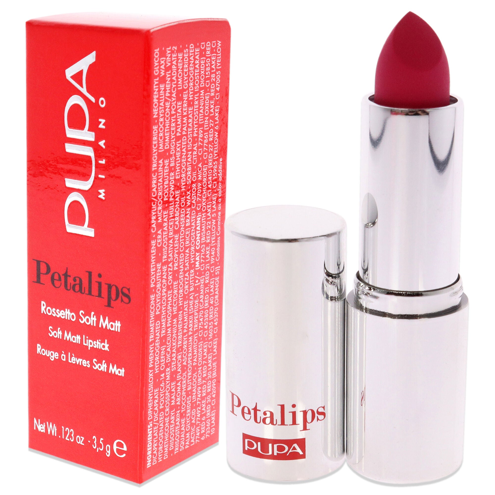 Petalips Soft Matt Lipstick - 009 Soft Cyclamen by Pupa Milano for Women - 0.123 oz Lipstick, , alternate image number 7