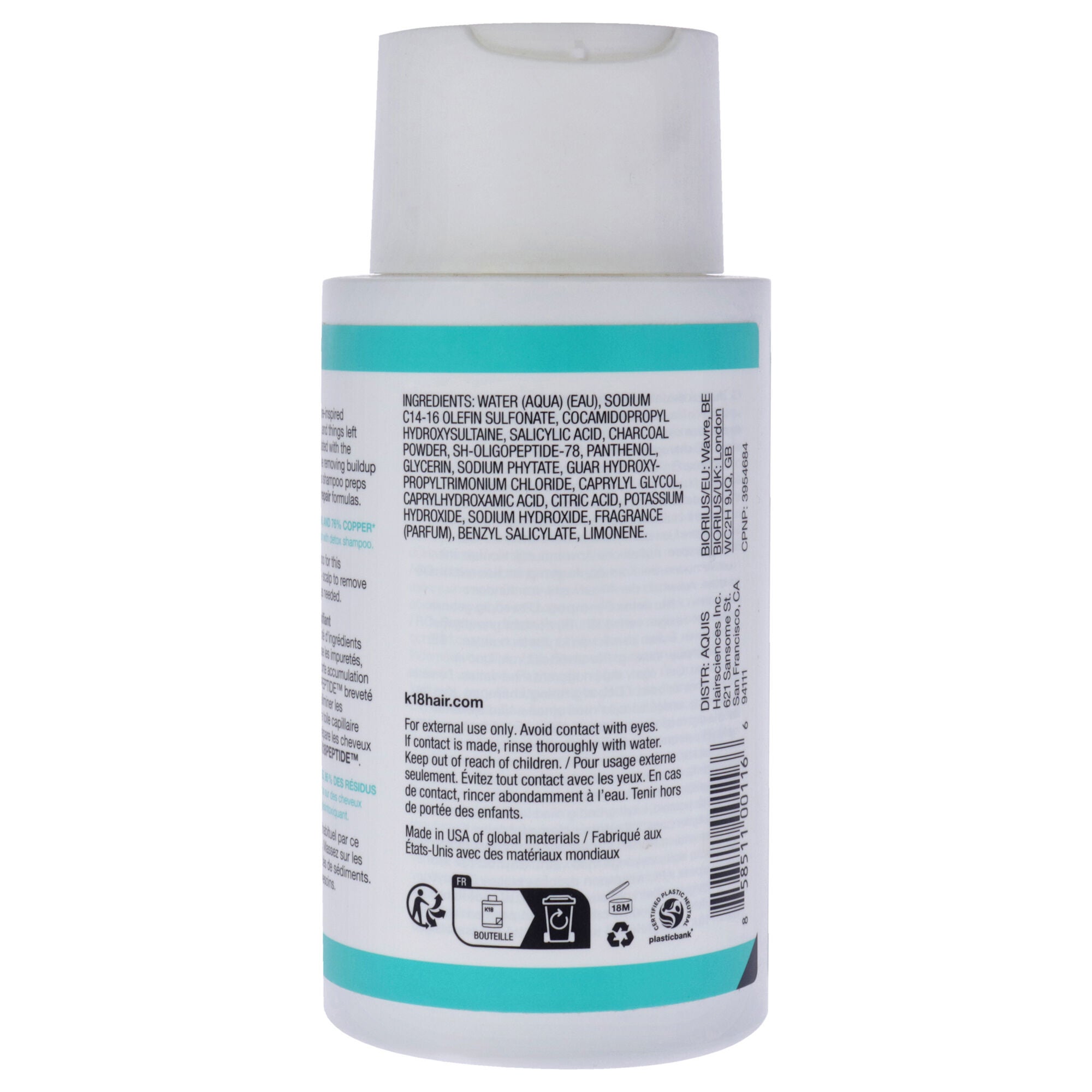 Peptide Prep Detox Shampoo by K18 Hair for Unisex - 8.5 oz Shampoo, , alternate image number 5
