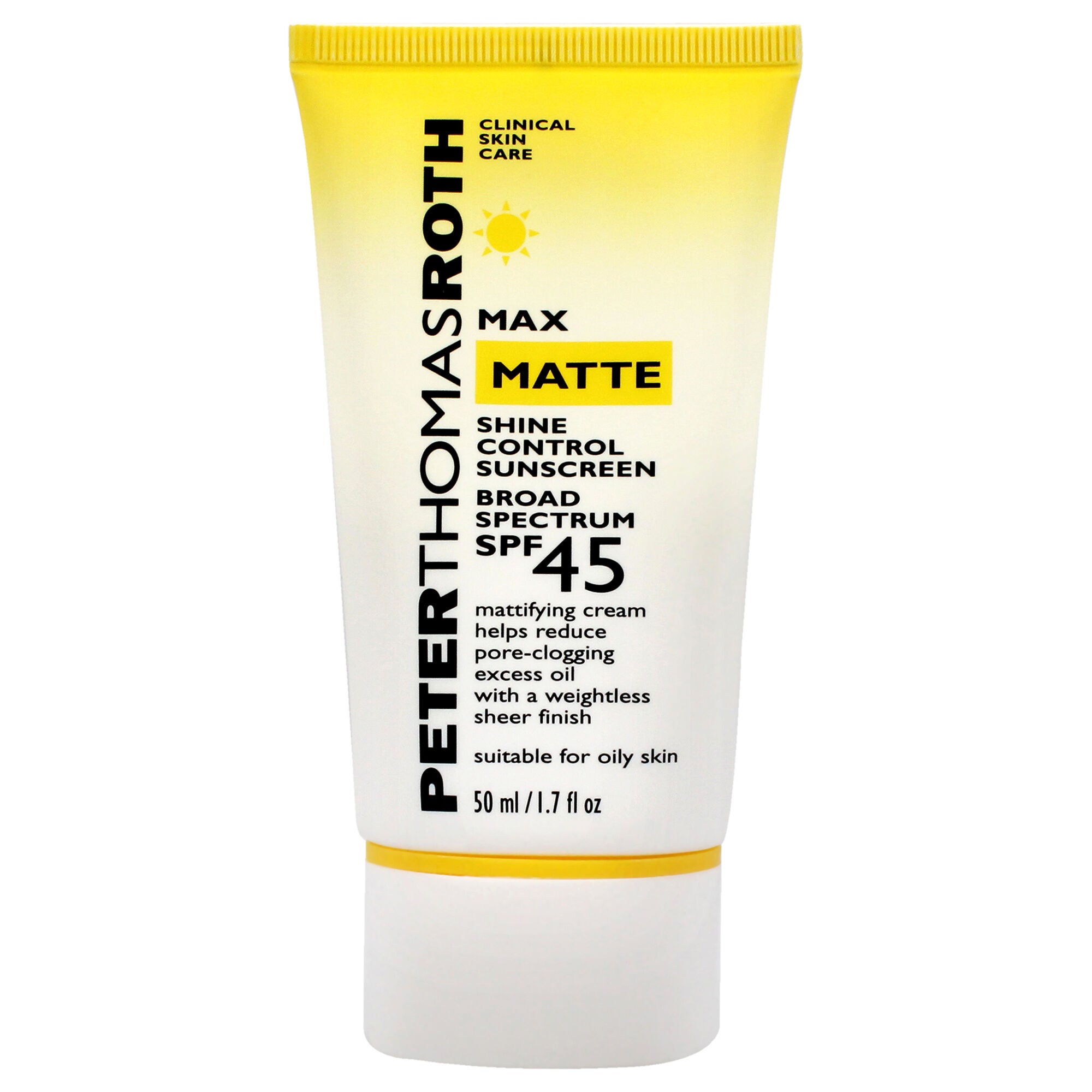 Max Matte Shine Control Sunscreen SPF 45 by Peter Thomas Roth for Unisex - 1.7 oz Sunscreen, , alternate image number 5