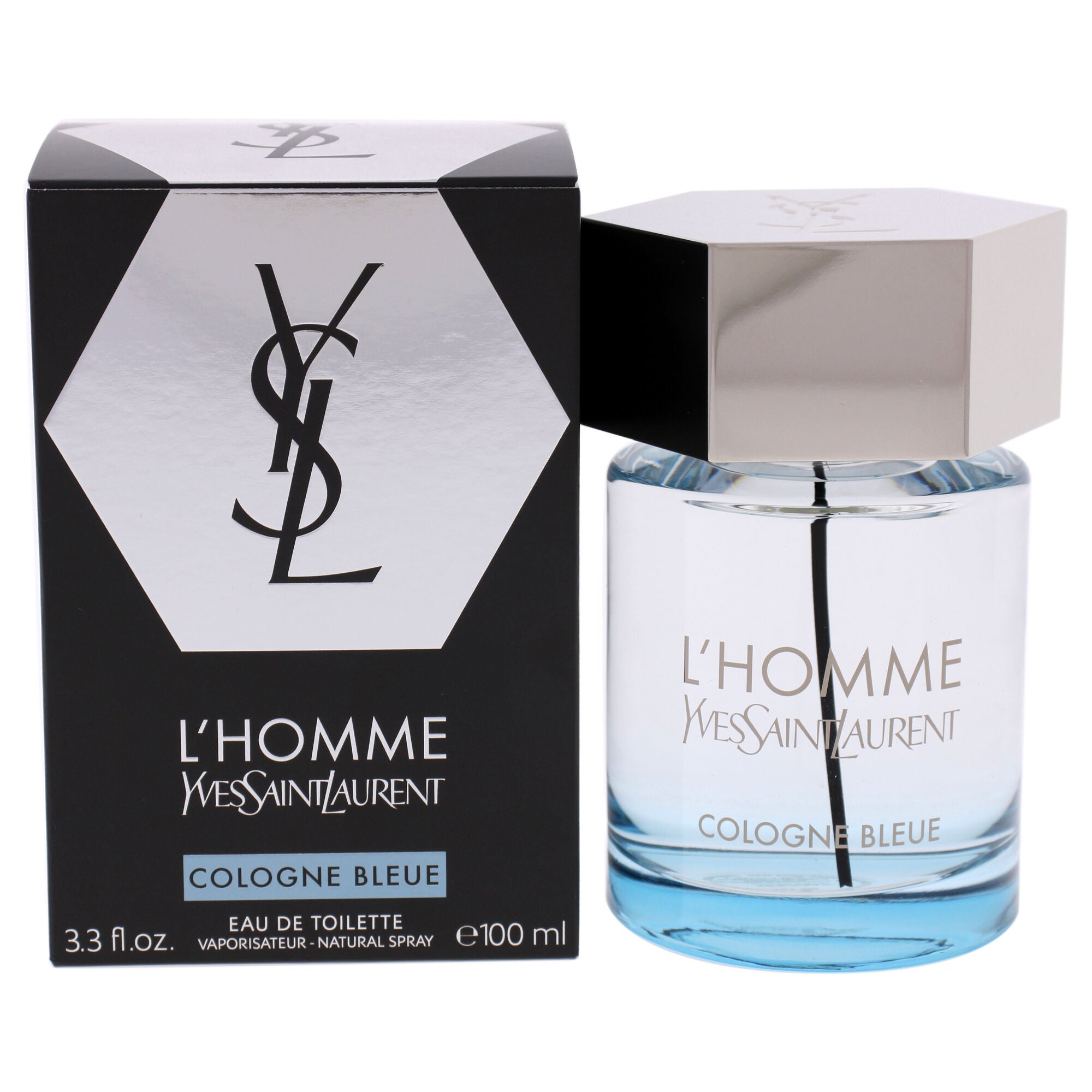 L homme Cologne Bleue by Yves Saint Laurent for Men - 3.4 oz EDT Spray, See Description, hi-res image number 0