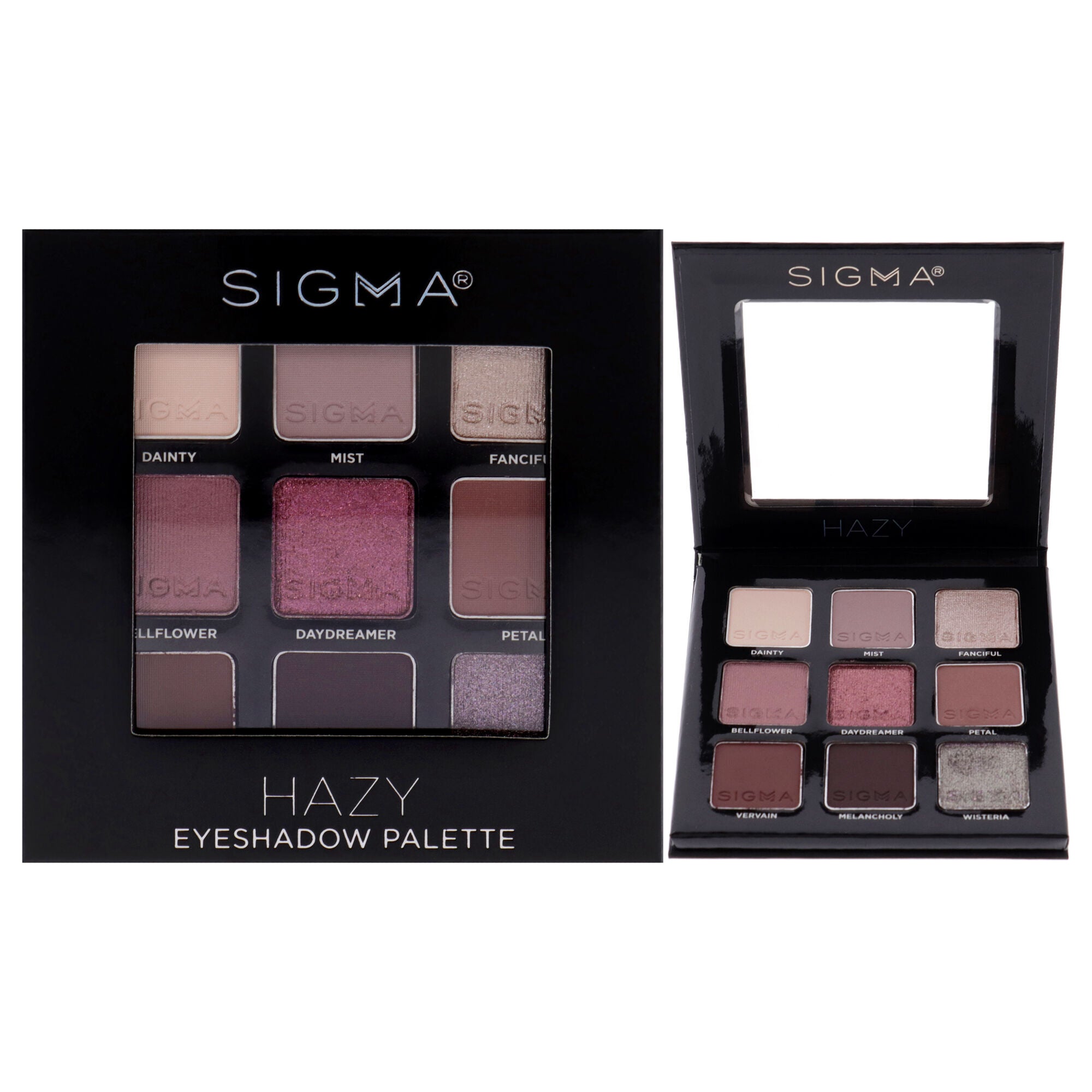 Eyeshadow Palette - Hazy by SIGMA for Women - 0.032 oz Eye Shadow, , alternate image number 1