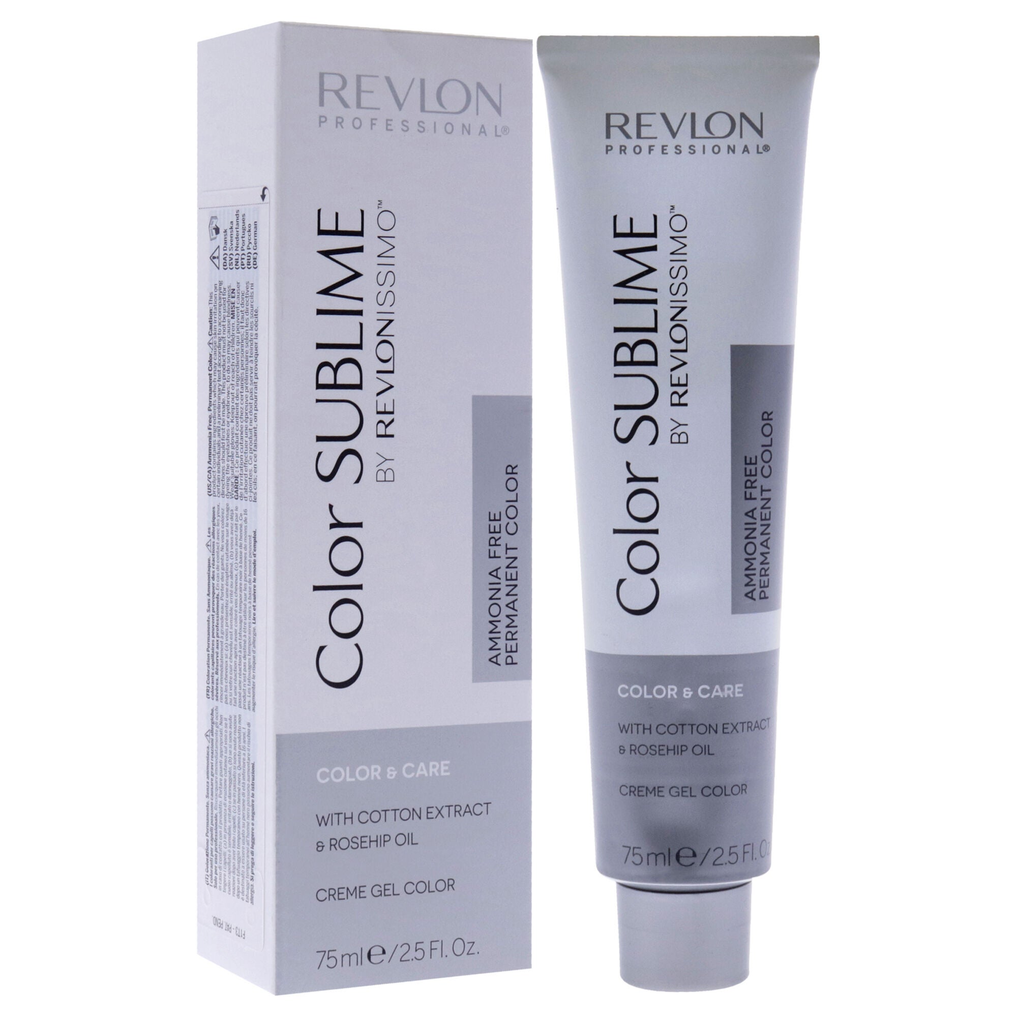 Revlonissimo Color Sublime - 7.3 Medium Gold Blonde by Revlon for Unisex - 2.5 oz Hair Color, See Description, alternate image number 1