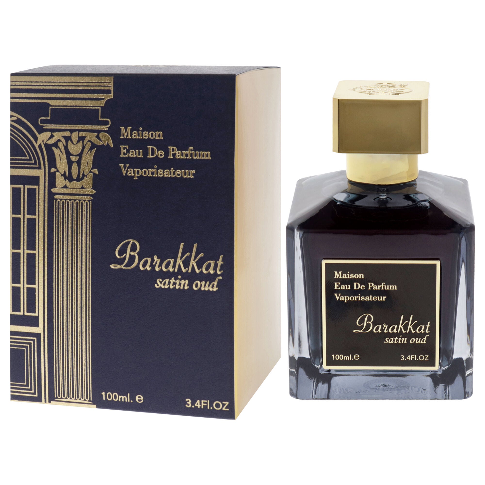 Maison Barakkat Satin Oud by Fragrance World for Unisex - 3.4 oz EDP Spray, See Description, alternate image number 3