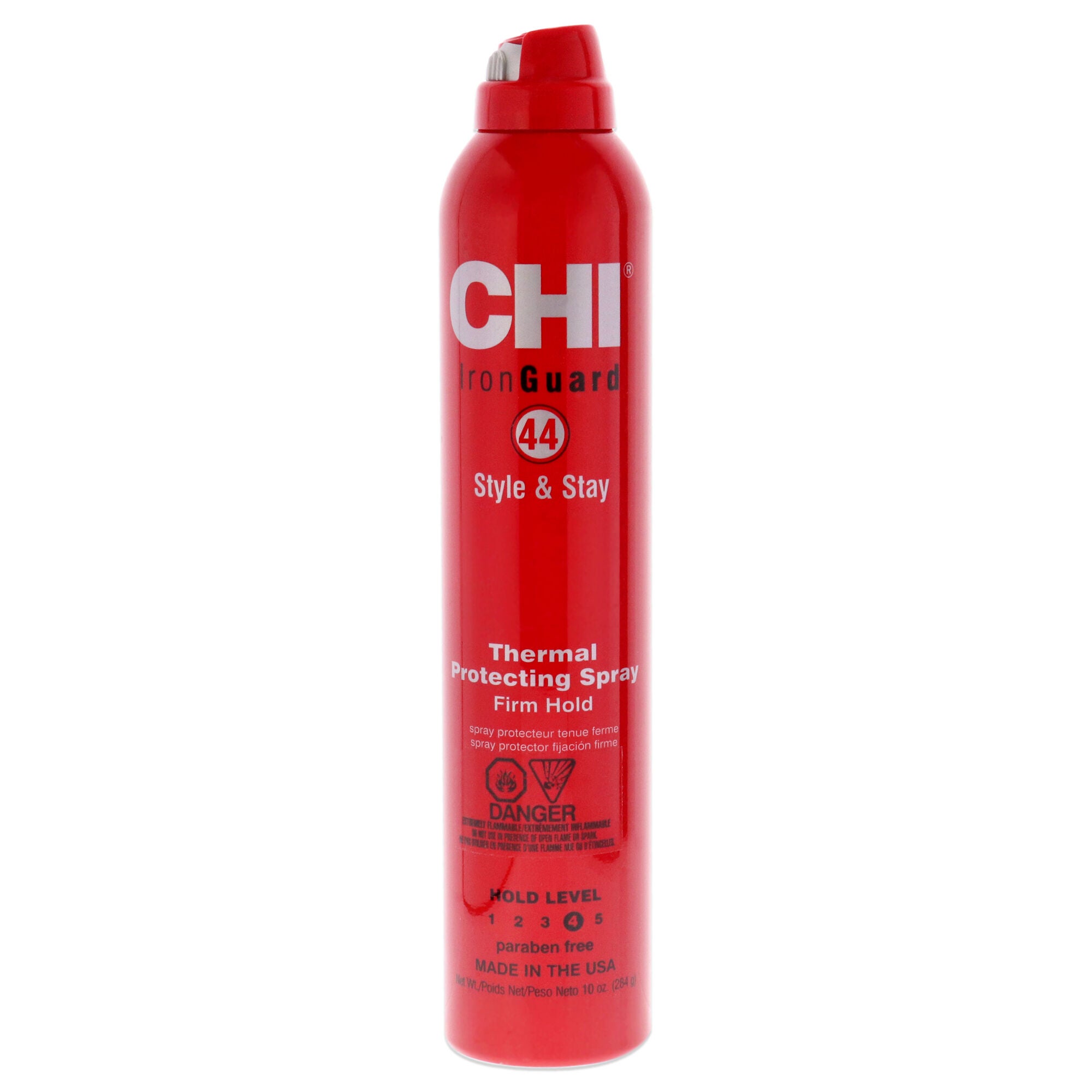 44 Iron Guard Style Stay Firm Hold Protecting Spray by CHI for Unisex - 10 oz Hair Spray, NA, hi-res image number 0