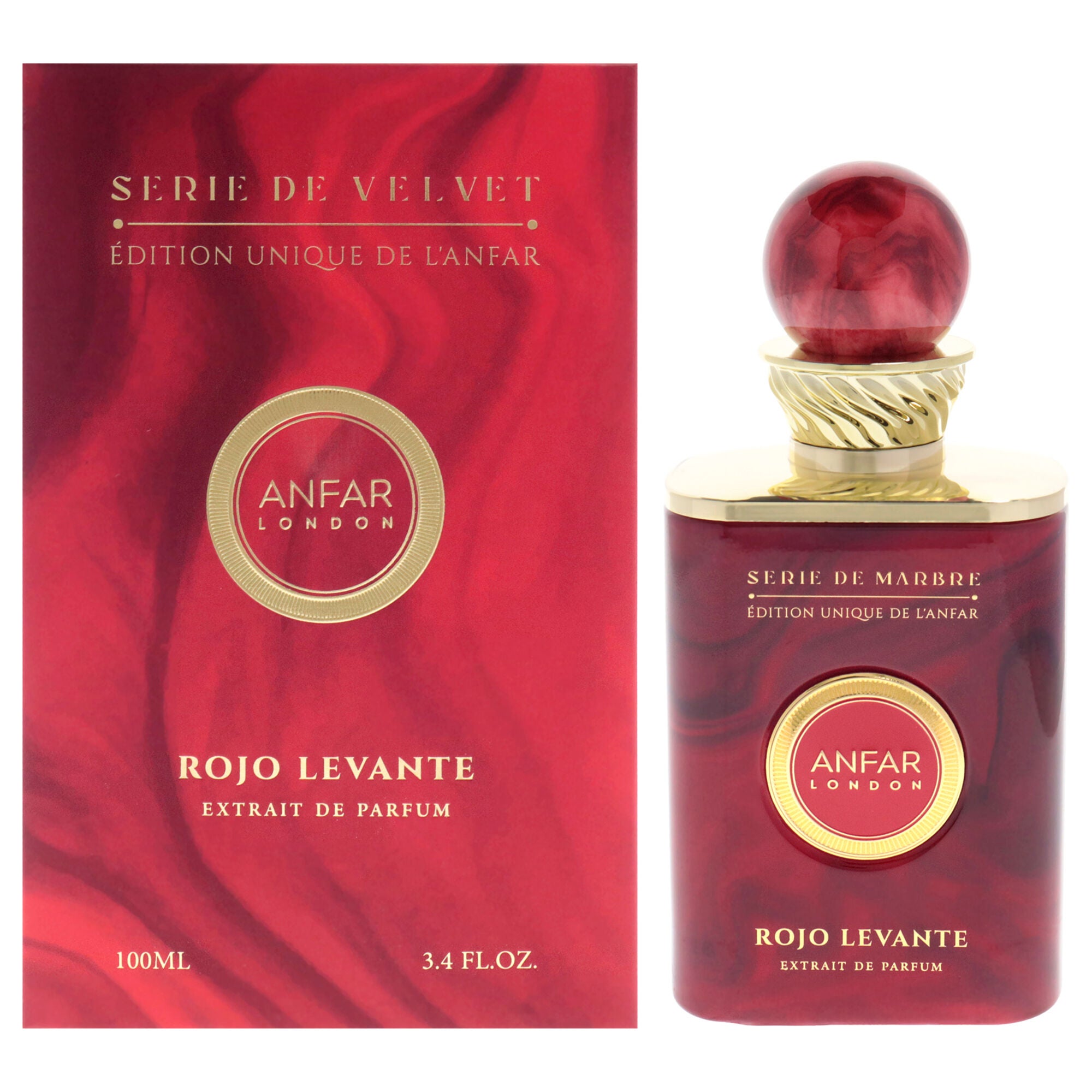 Serie De Velvet - Rojo Levante by Anfar for Women - 3.4 oz Extrait De Parfum Spray, See Description, hi-res image number 0