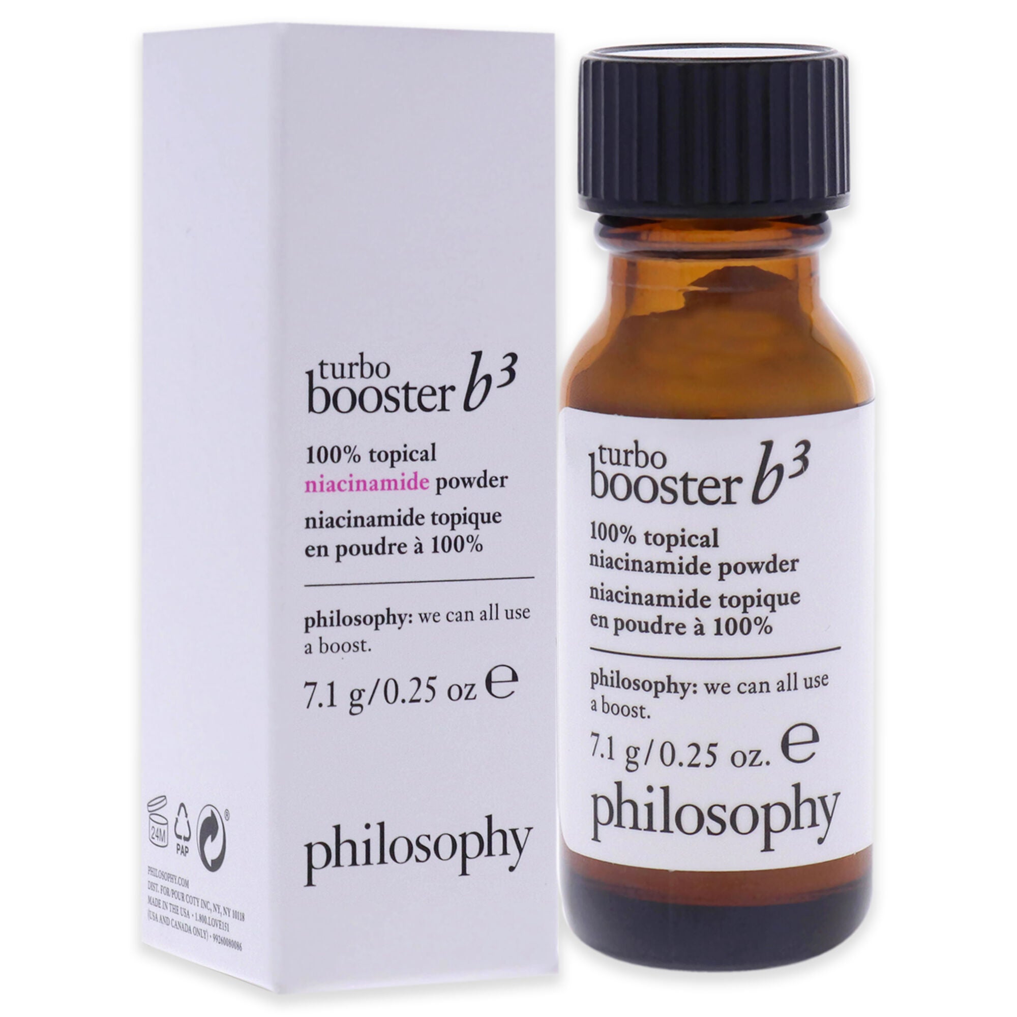 Turbo Booster Niacinamide B3 Powder by Philosophy for Unisex - 0.25 oz Powder, , alternate image number 7