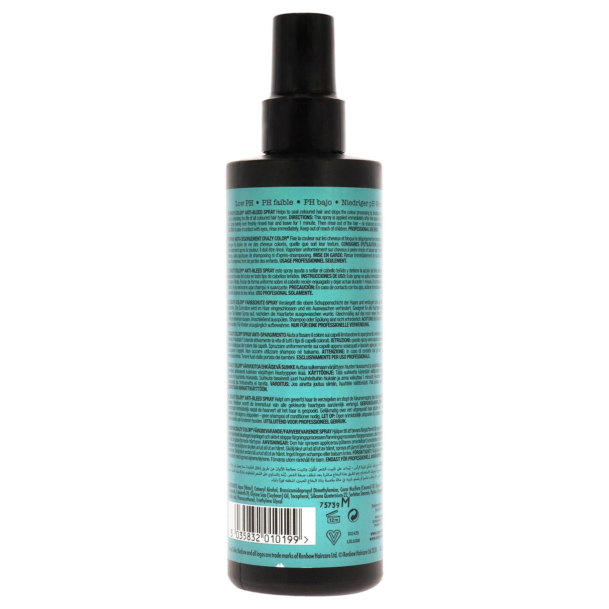 Anti Bleed Spray by Crazy Color for Women - 8.45 oz Hair Spray, See Description, alternate image number 1