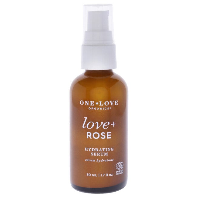 One Love Organics Love Plus Rose Hydrating Serum by One Love Organics for Women - 1.7 oz Serum, , alternate image number null