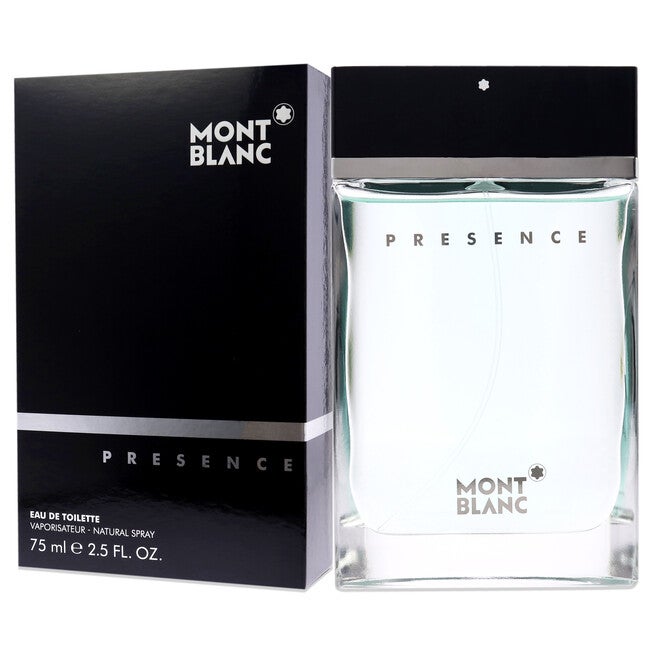 Mont Blanc Presence by Mont Blanc for Men - 2.5 oz EDT Spray, NA, alternate image number null