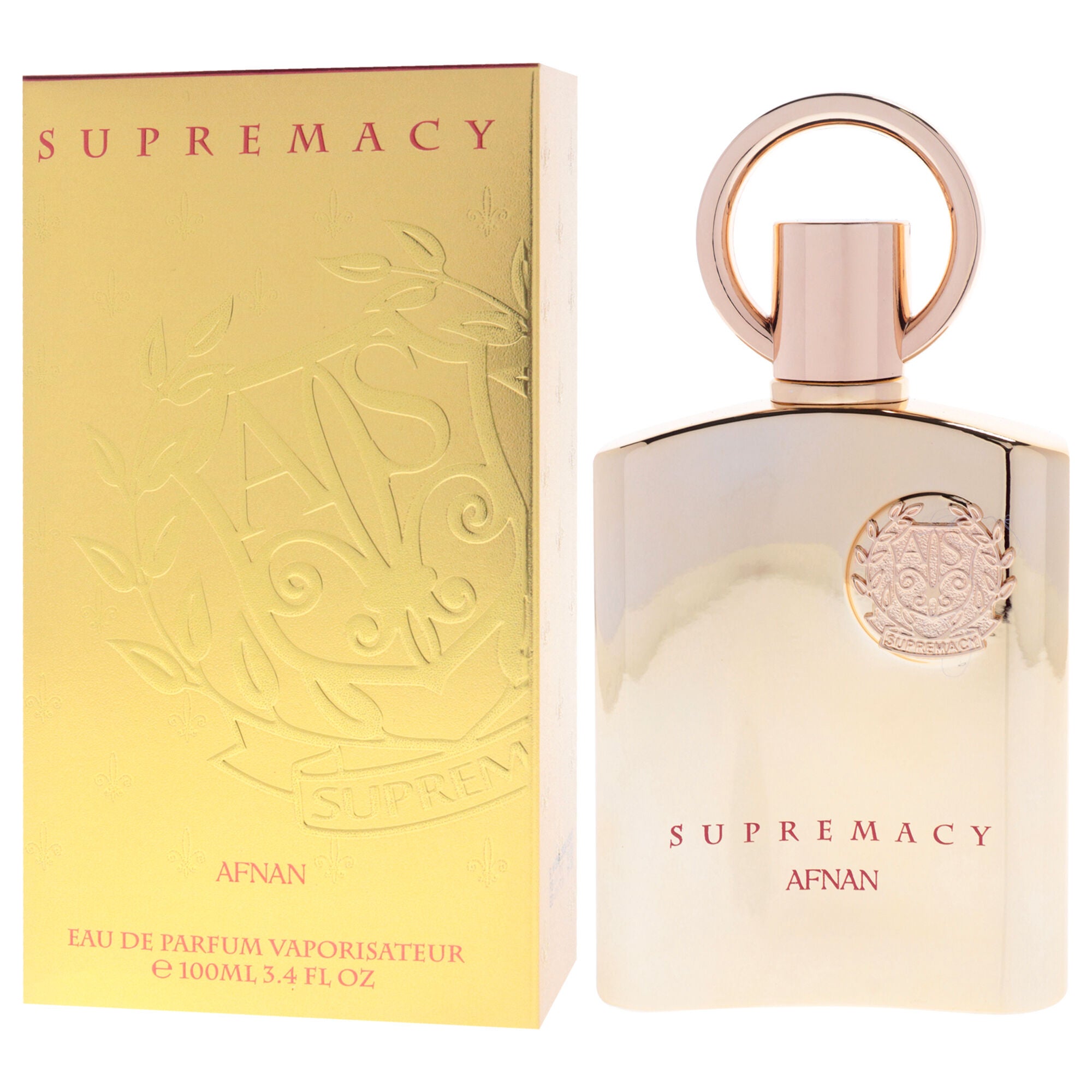 Supremacy Collection - Gold by Afnan for Unisex - 3.4 oz EDP Spray, Clear, alternate image number 3