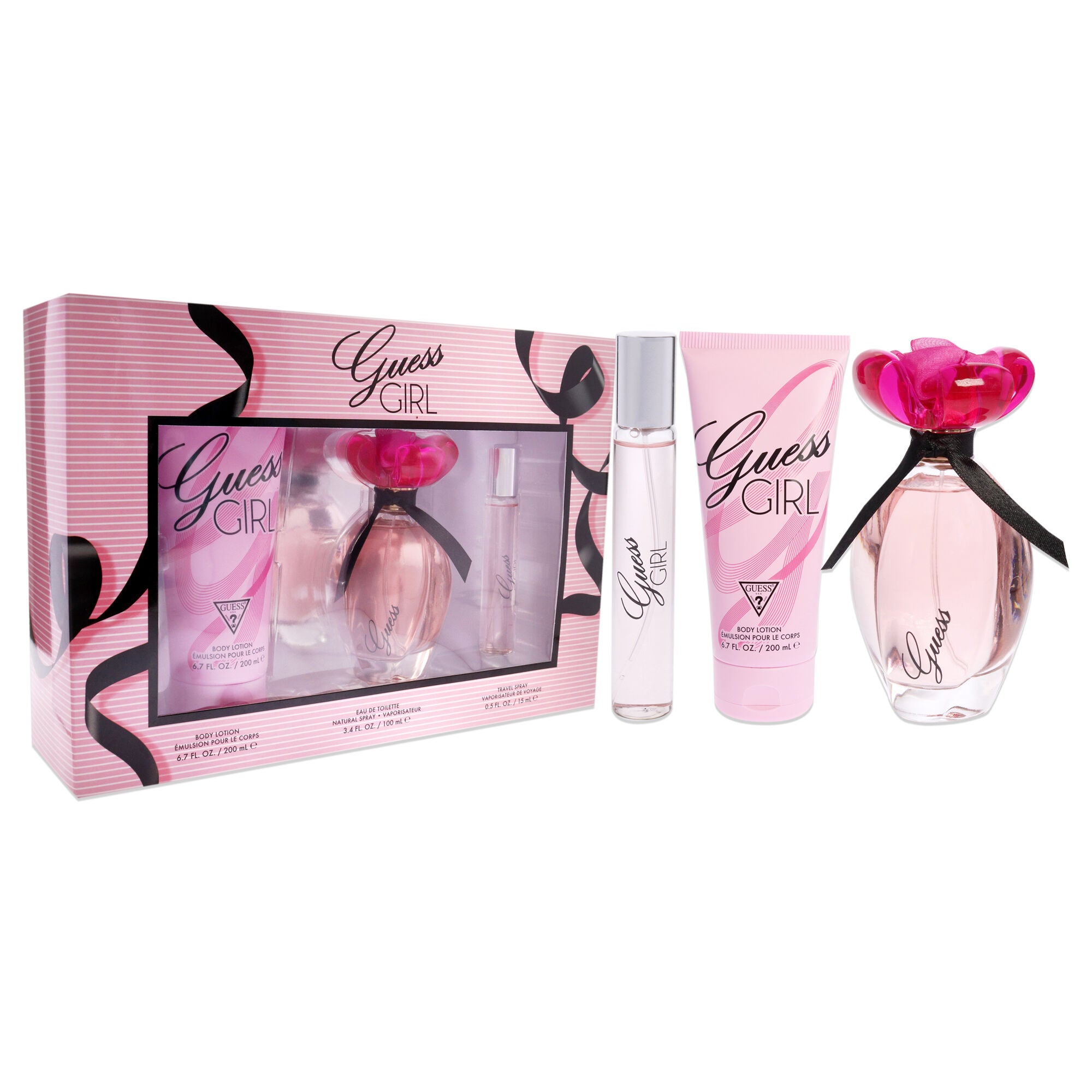 Guess Girl by Guess for Women - 3 Pc Gift Set 3.4oz EDT Spray, 0.5oz EDT Spray, 6.7oz Body Lotion, , alternate image number 7