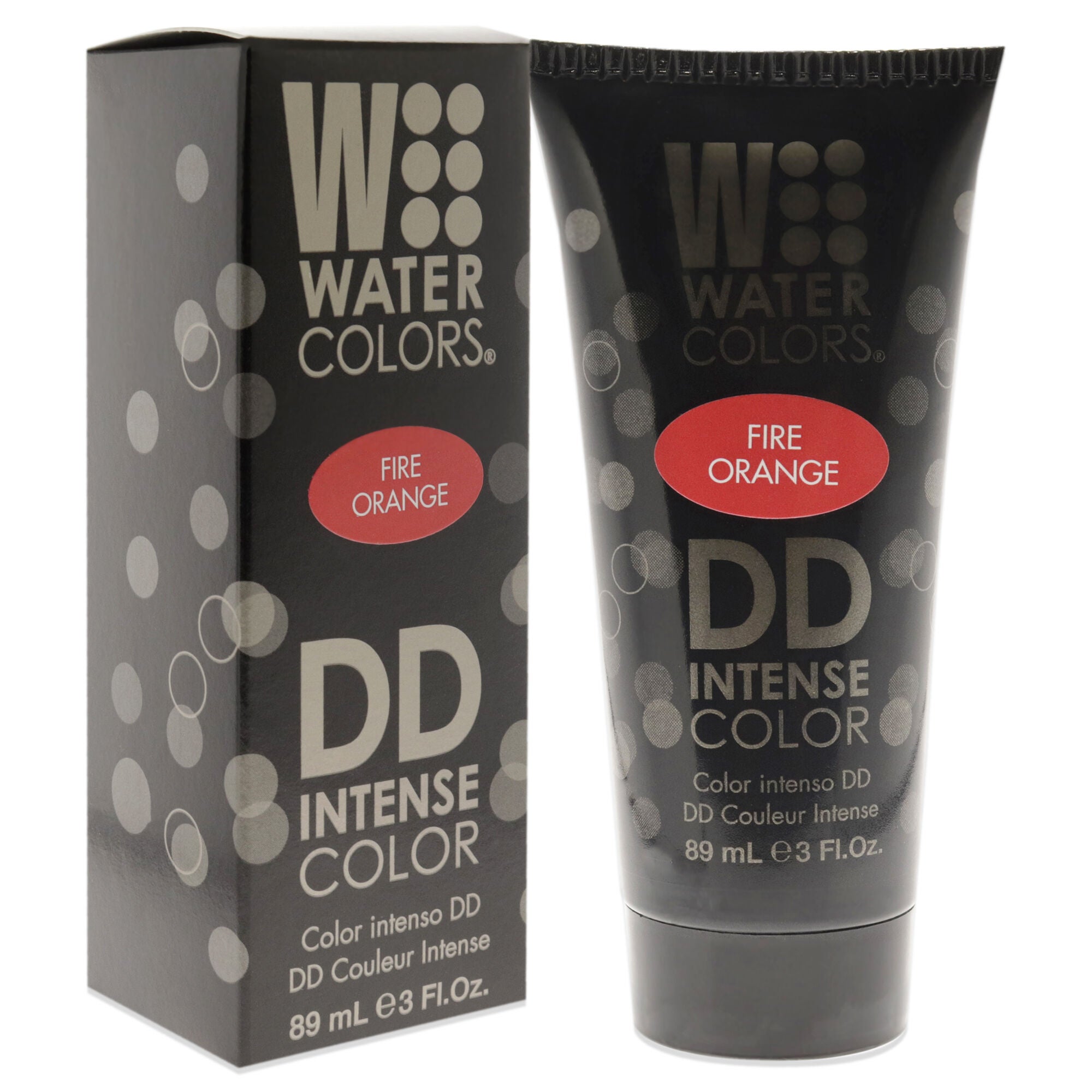 Watercolors DD Intense Color - Fire Orange by Tressa for Unisex - 3 oz Hair Color, See Description, alternate image number 1