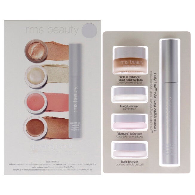 Best of RMS Collection - Glowing Icons by RMS Beauty for Women - 5 Pc Gift Set, See Description, hi-res image number 0