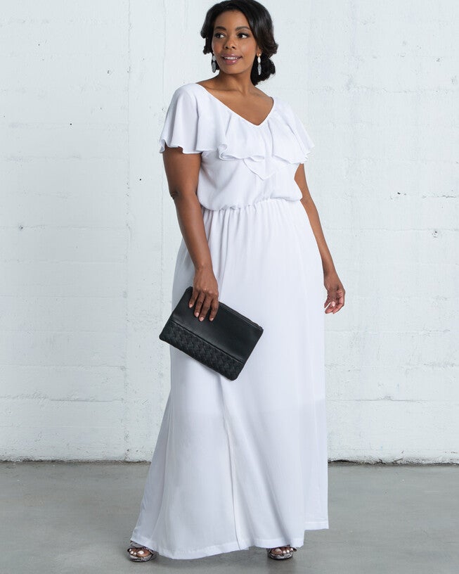 Willow Maxi Dress, PORCELAIN / Ivory, alternate image number null