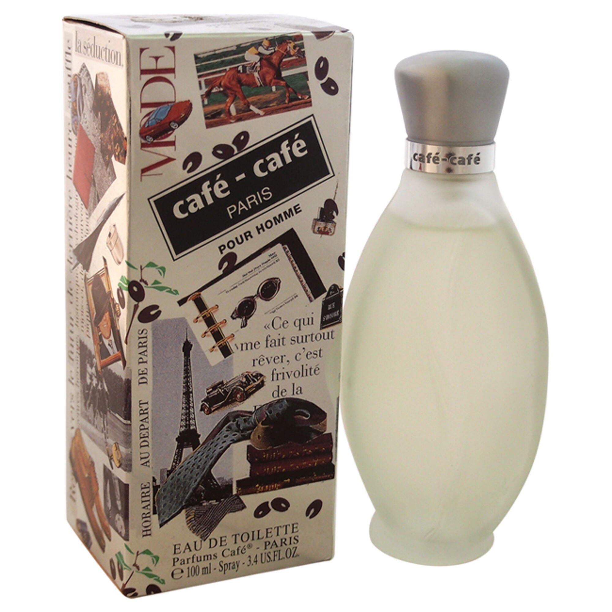 Cafe de Cafe by Cofinluxe for Men - 3.4 oz EDT Spray, See Description, hi-res image number 0