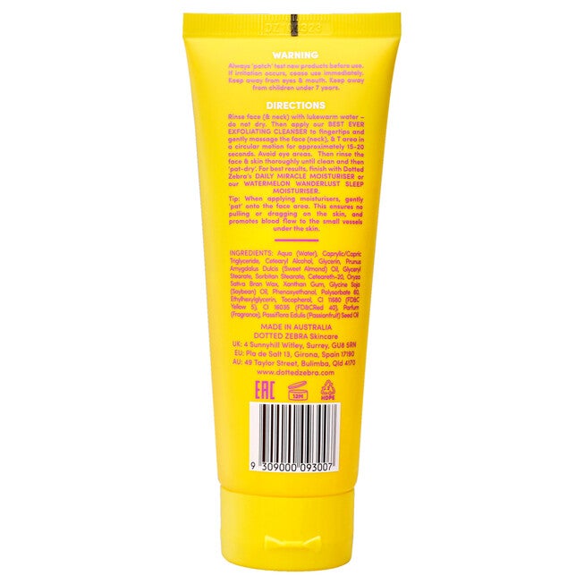 Best Ever Exfoliating Cleanser by Dotted Zebra for Women - 3.16 oz Cleanser, , alternate image number null
