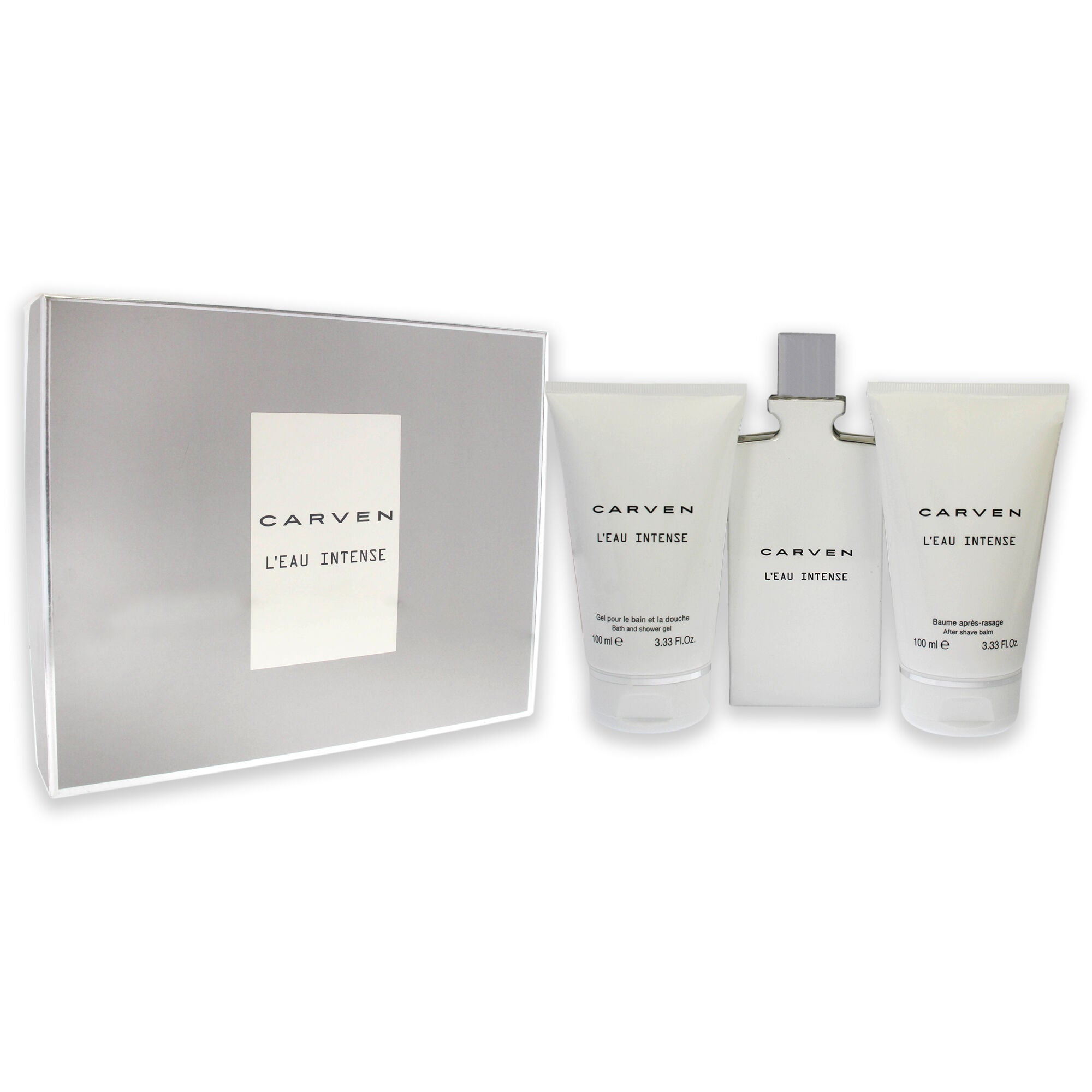 LEau Intense by Carven for Women - 3 Pc Gift Set 3.33oz EDT Spray, 3.33oz After Shave Balm, 3.33oz Bath and Shower Gel, , alternate image number 6