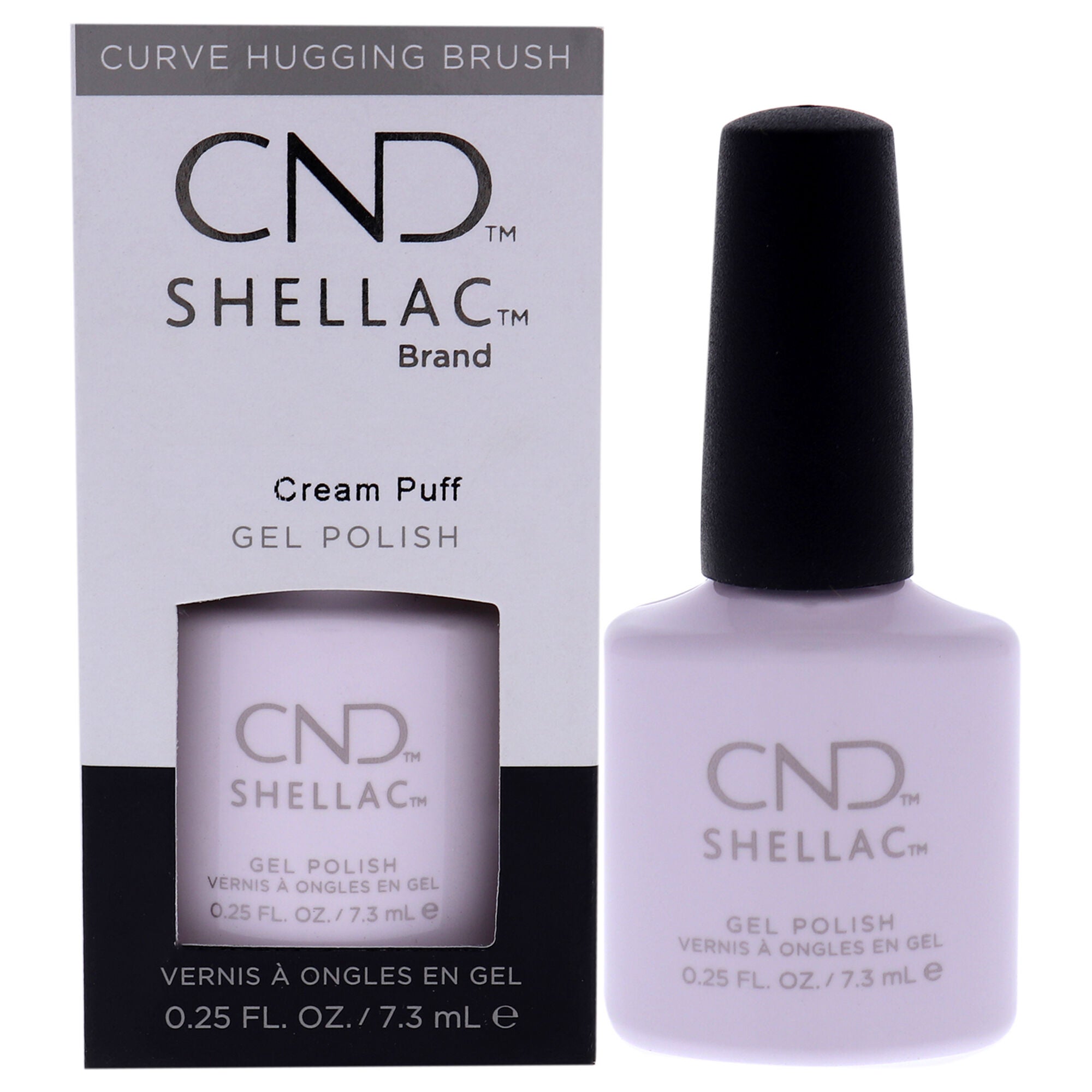 Shellac Nail Color - Cream Puff by CND for Women - 0.25 oz Nail Polish, See Description, hi-res image number 0