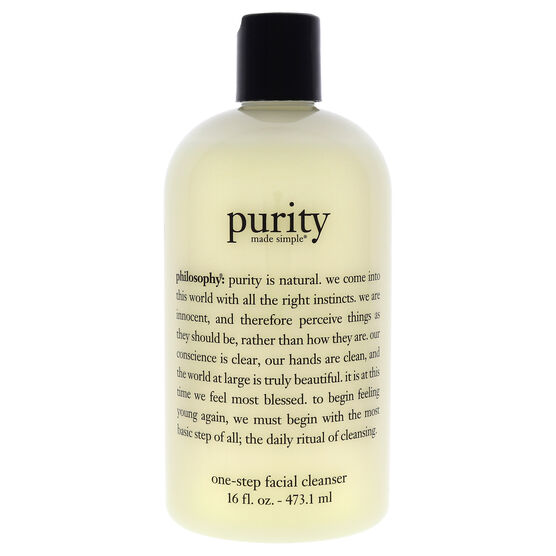 Purity Made Simple One Step Facial Cleanser by Philosophy for Unisex - 16 oz Cleanser, , alternate image number null