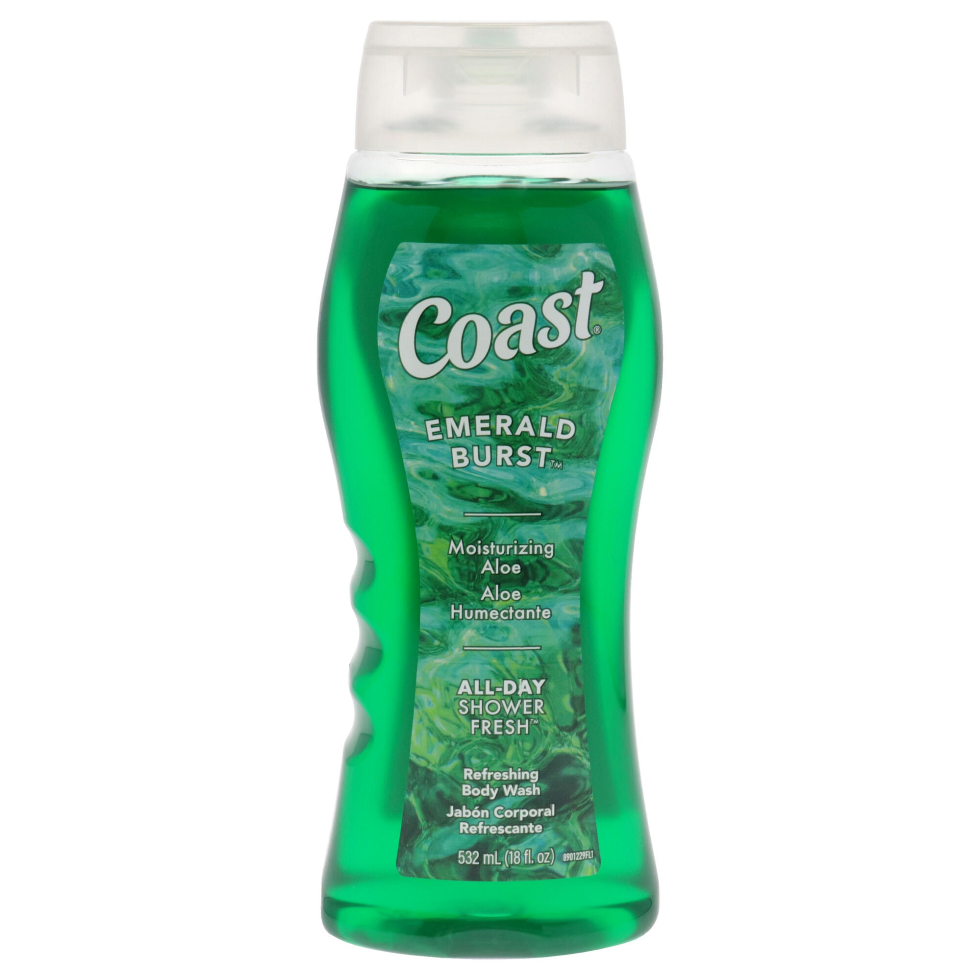 Body Wash - Emerald Burst by Coast for Unisex - 18 oz Body Wash, See Description, hi-res image number 0