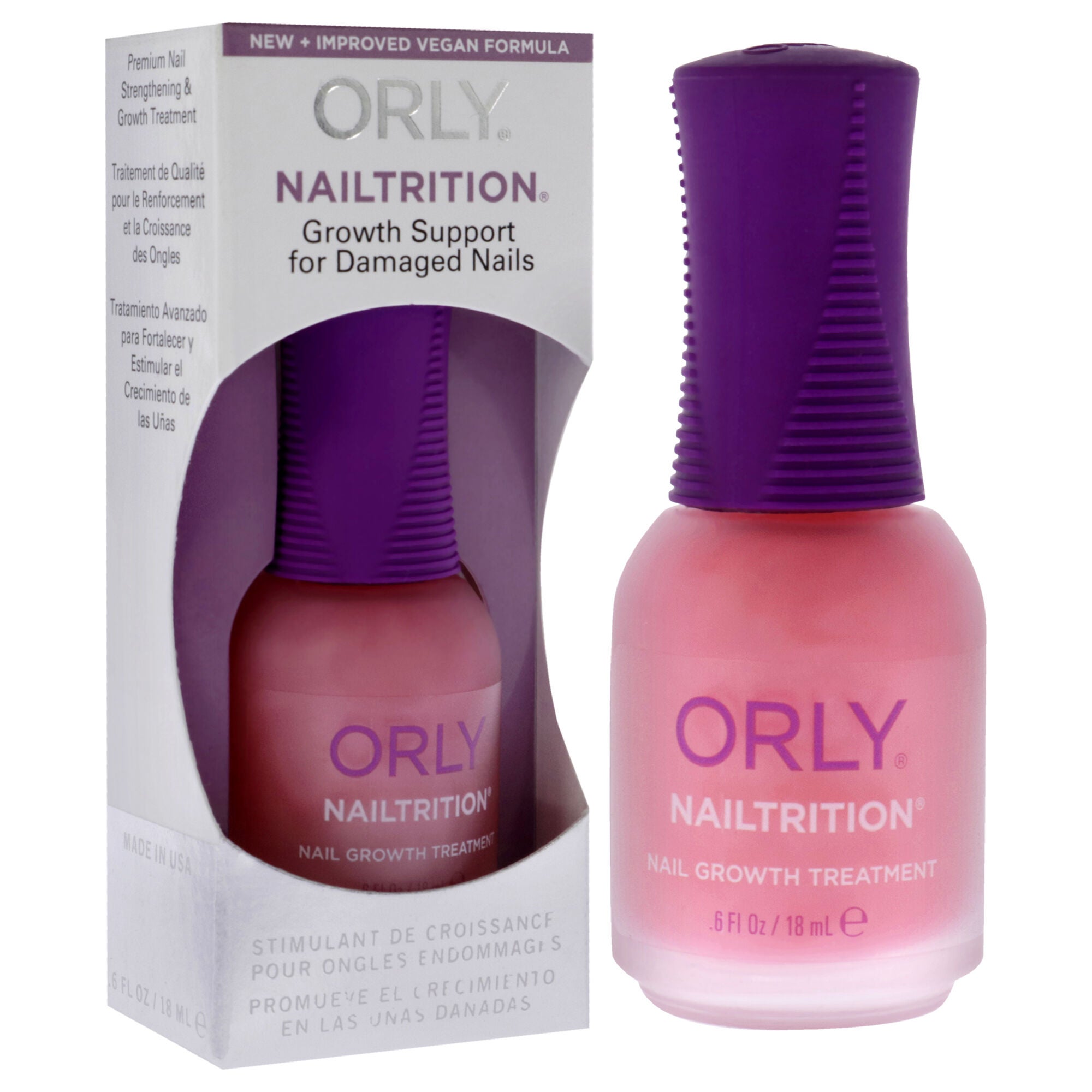 Nailtrition Nail Growth Treatment by Orly for Women - 0.6 oz Nail Treatment, , alternate image number 6