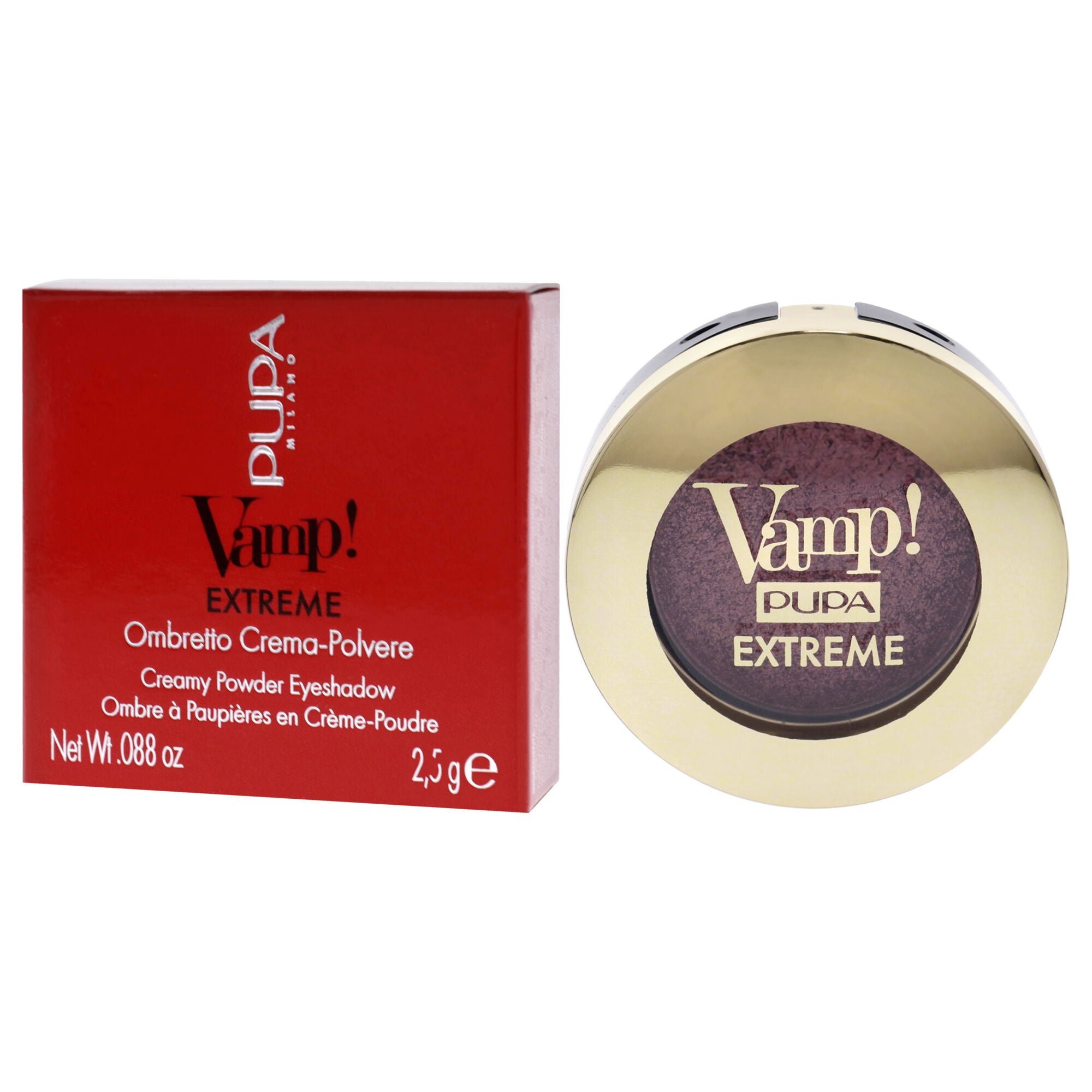 Vamp! Extreme Cream Powder Eyeshadow - 003 Extreme Ginger by Pupa Milano for Women - 0.088 oz Eye Shadow, See Description, alternate image number 3