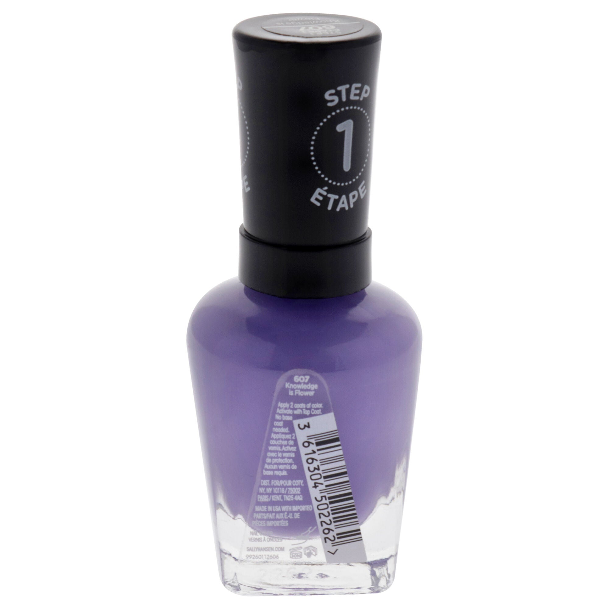 Miracle Gel - 607 Knowledge Is Flower by Sally Hansen for Women - 0.5 oz Nail Polish, See Description, alternate image number 1