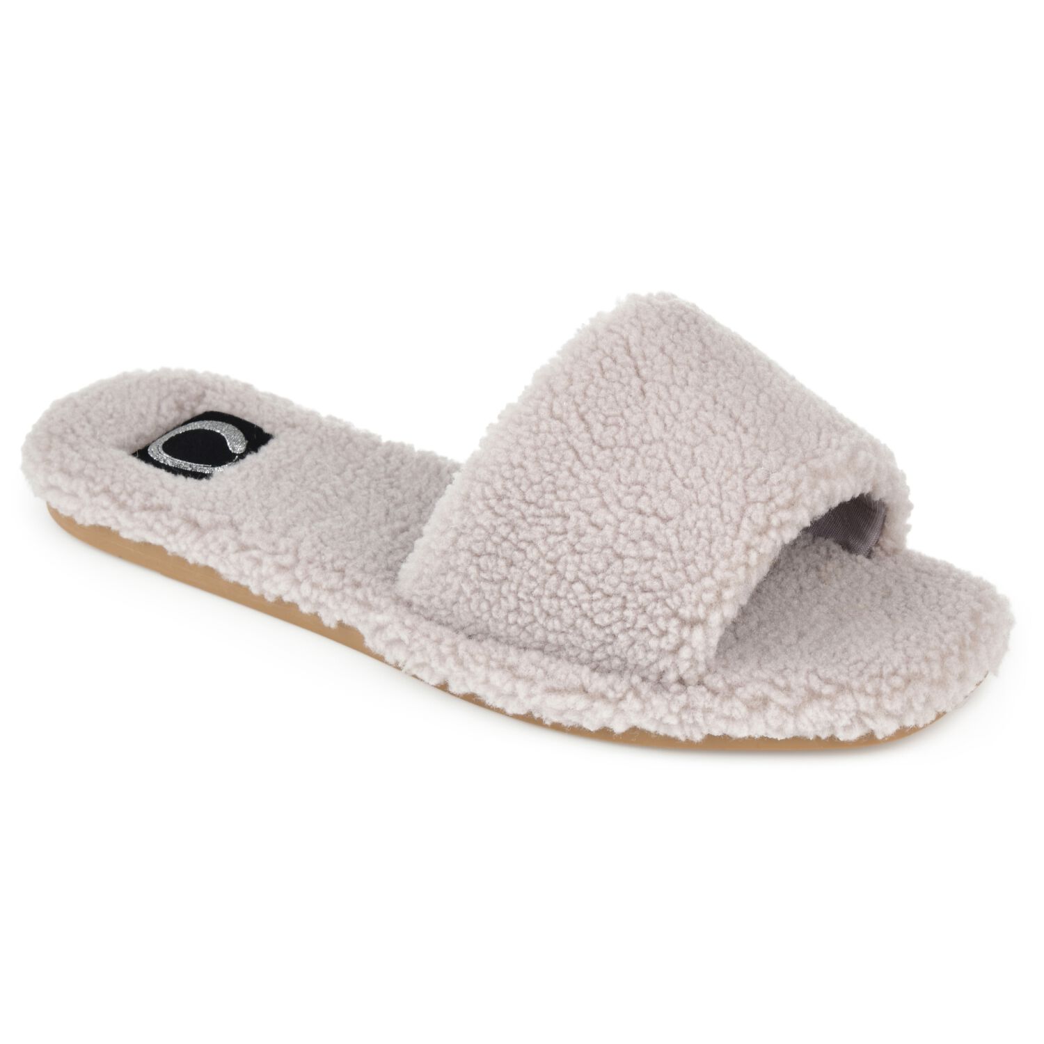 Women's Faux Fur Sunlight Slipper, Grey, hi-res image number 0