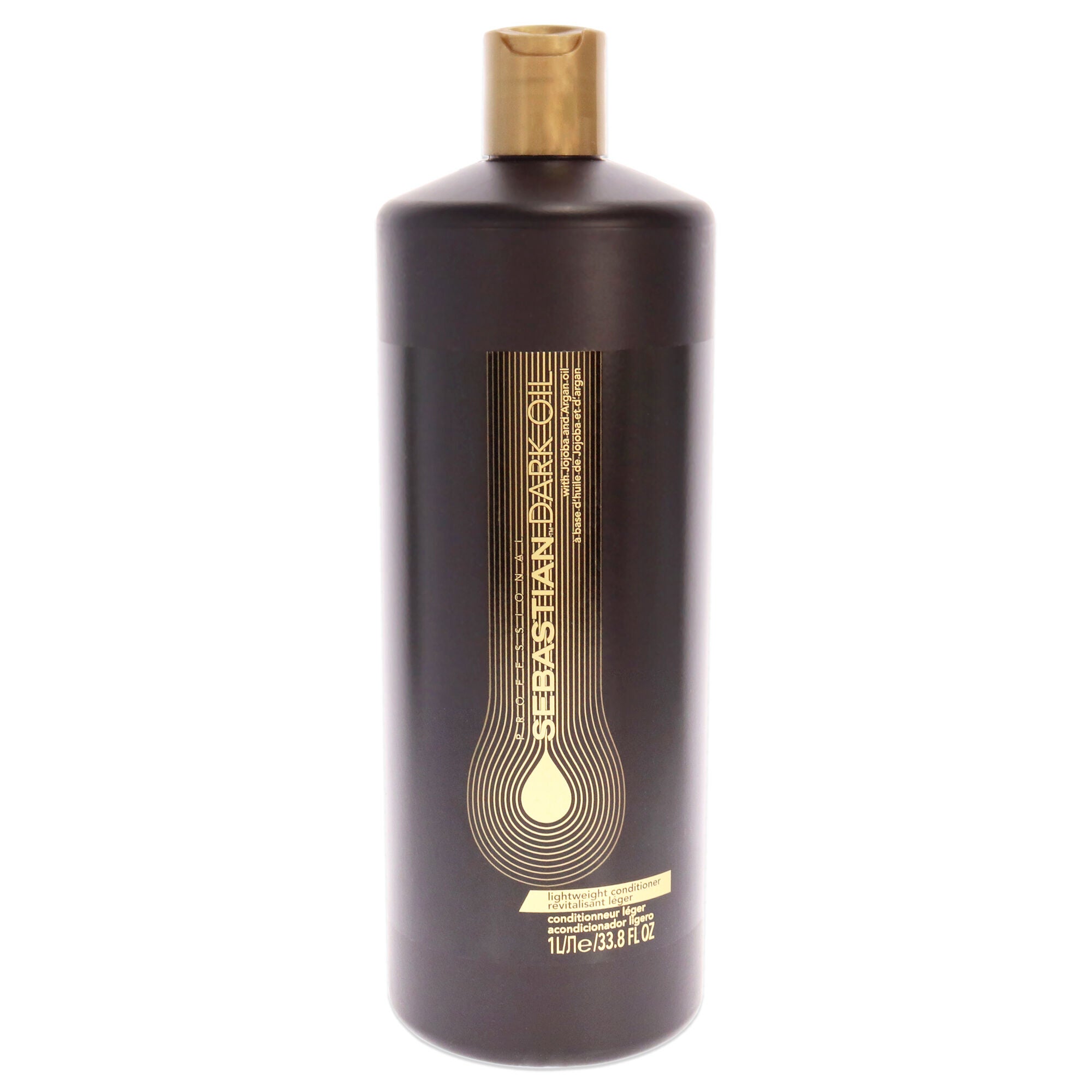 Dark Oil Lightweight Conditioner by Sebastian for Unisex - 33.8 oz Conditioner, , alternate image number 3