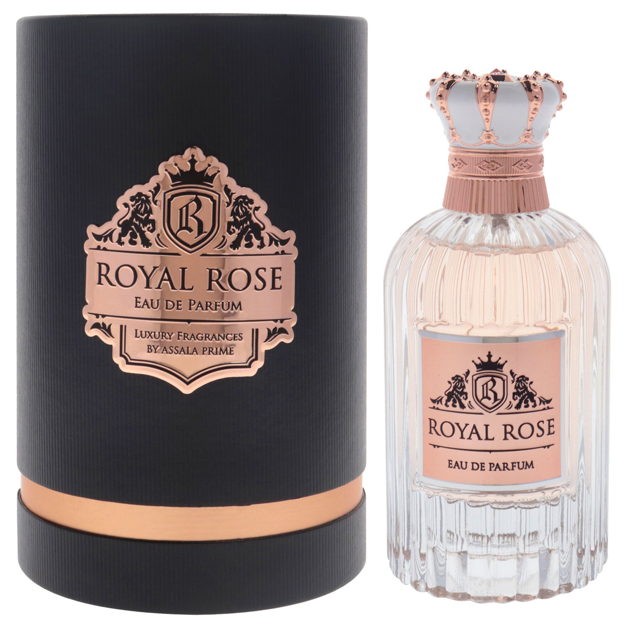 Royal Rose by Assala Prime for Women - 3.3 oz EDP Spray, Clear, hi-res image number 0
