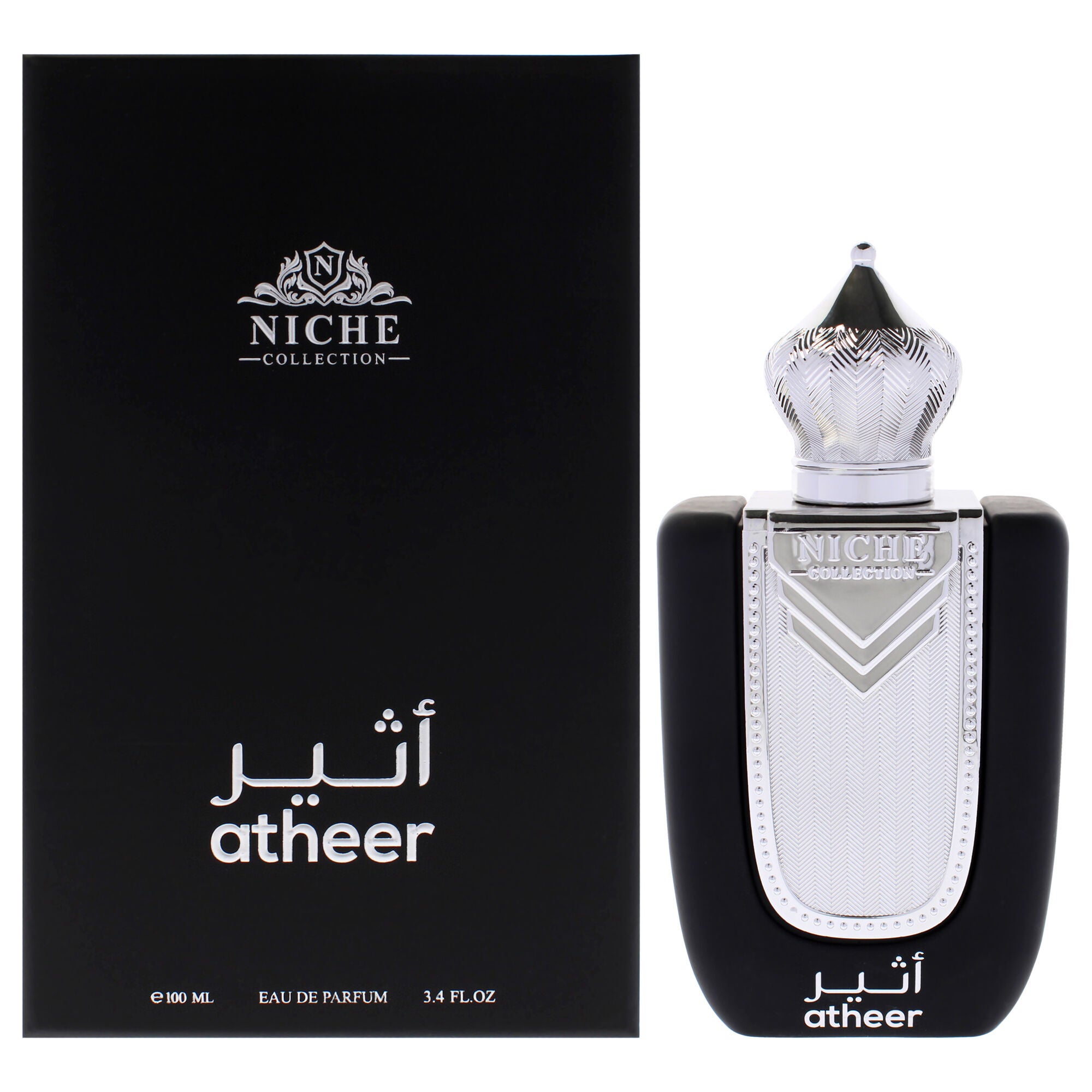 Niche Collection - Atheer by Khalis for Men - 3.4 oz EDP Spray, Clear, hi-res image number 0
