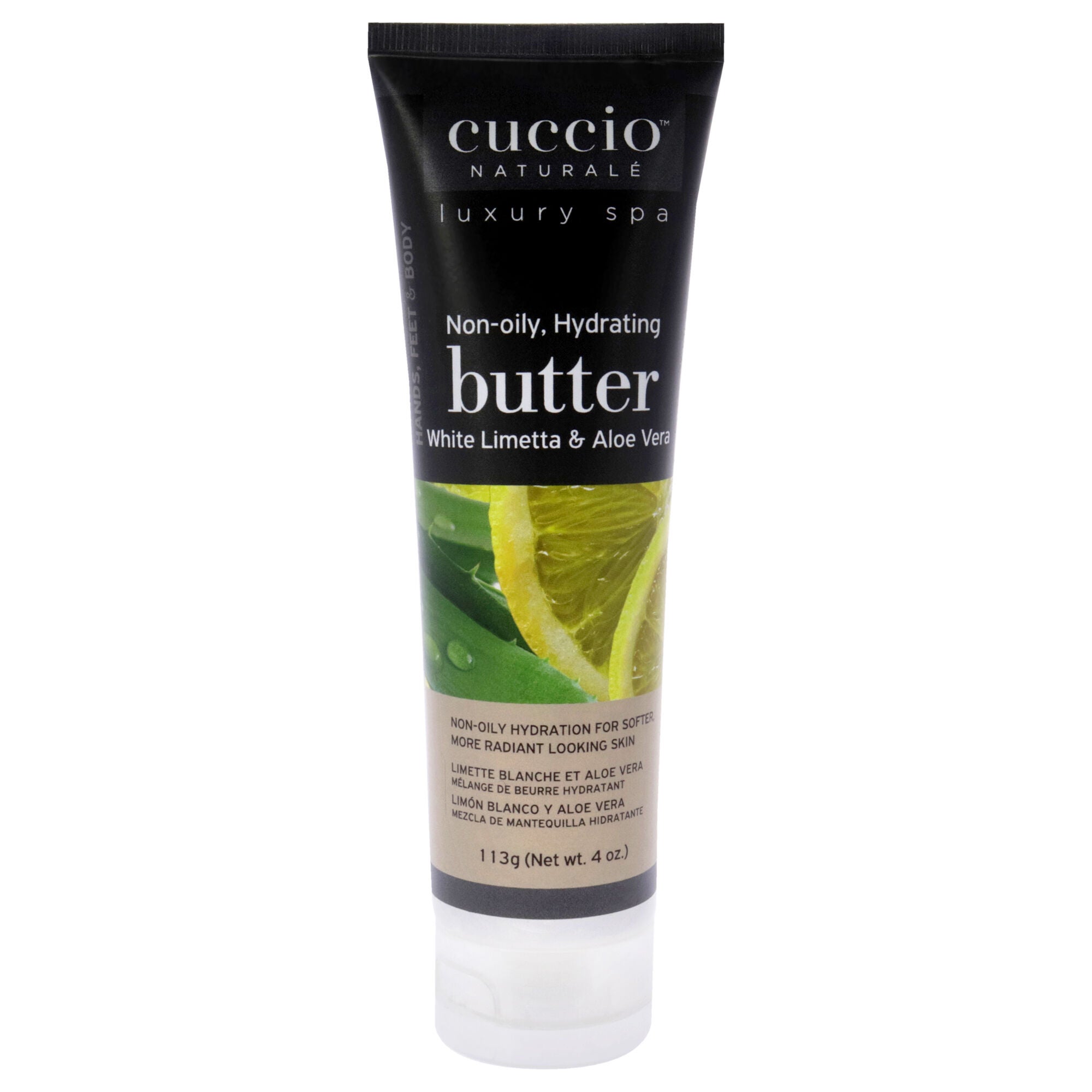 Butter - White Limetta and Aloe Vera by Cuccio Naturale for Unisex - 4 oz Body Cream, , alternate image number 4