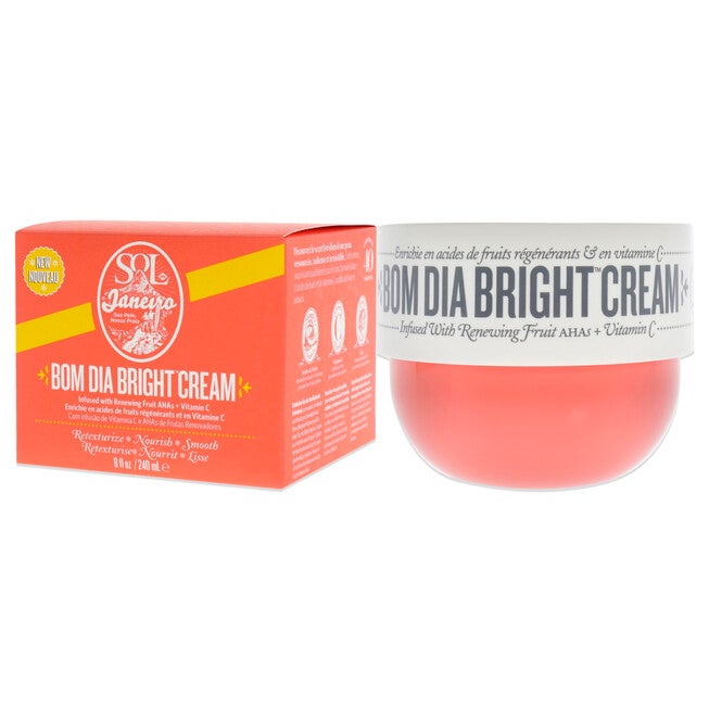 Bom Dia Bright Cream by Sol de Janeiro for Unisex - 8 oz Cream, , alternate image number null
