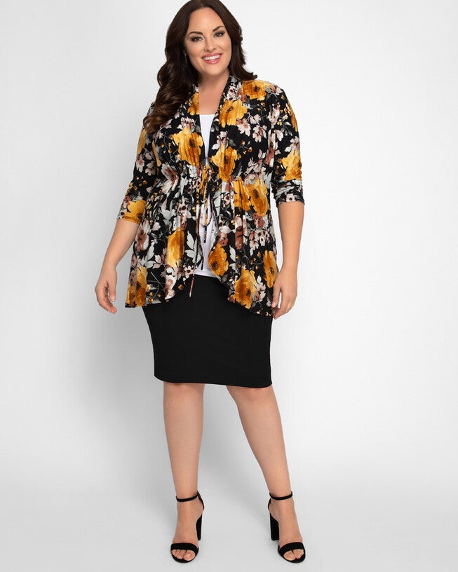 Lori Print Cardigan, , alternate image number null