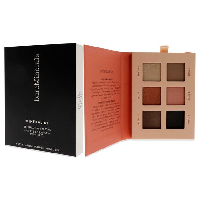 Mineralist Eyeshadow Palette -Burnished by bareMinerals for Women - 0.24 oz Eye Shadow, See Description, alternate image number 3