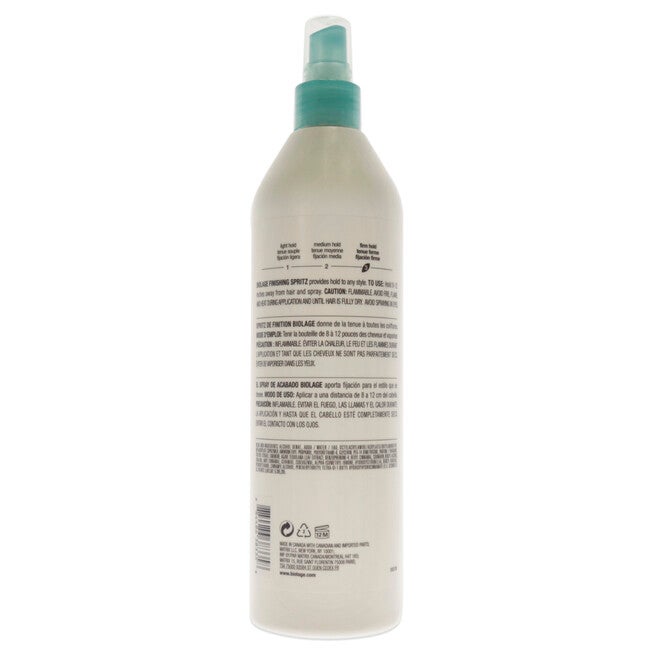 Biolage Styling Finishing Spritz by Matrix for Unisex - 16.9 oz Hair Spray, See Description, alternate image number 2