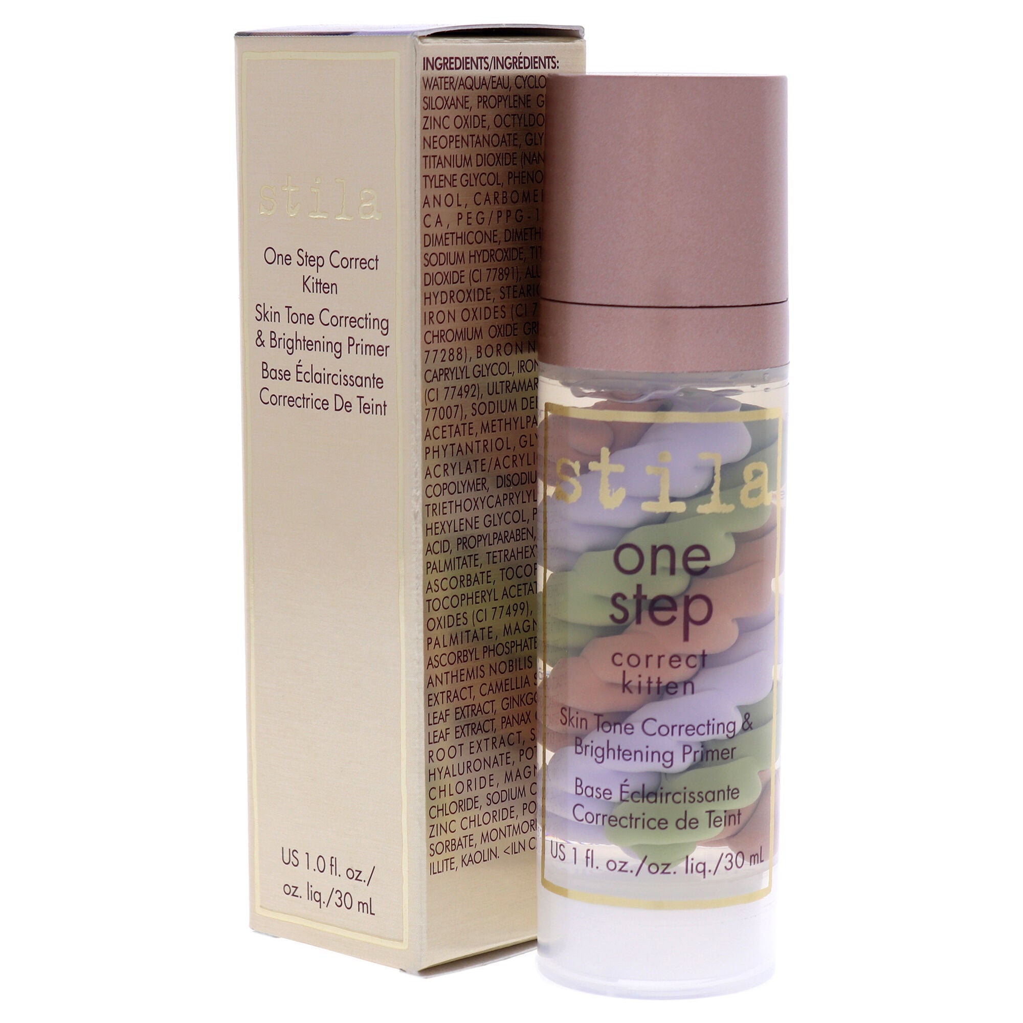 One Step Correct Kitten Skin Tone Correcting And Brightening Primer by Stila for Women - 1 oz Primer, , alternate image number 8