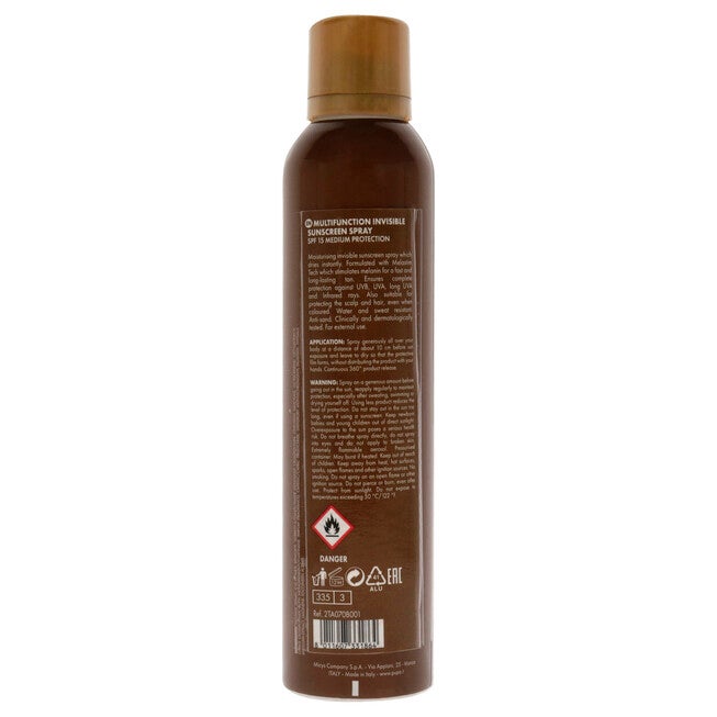 Multifunction Invisible Sunscreen Spray SPF 15 by Pupa Milano for Unisex - 6.76 oz Sunscreen, NA, alternate image number null