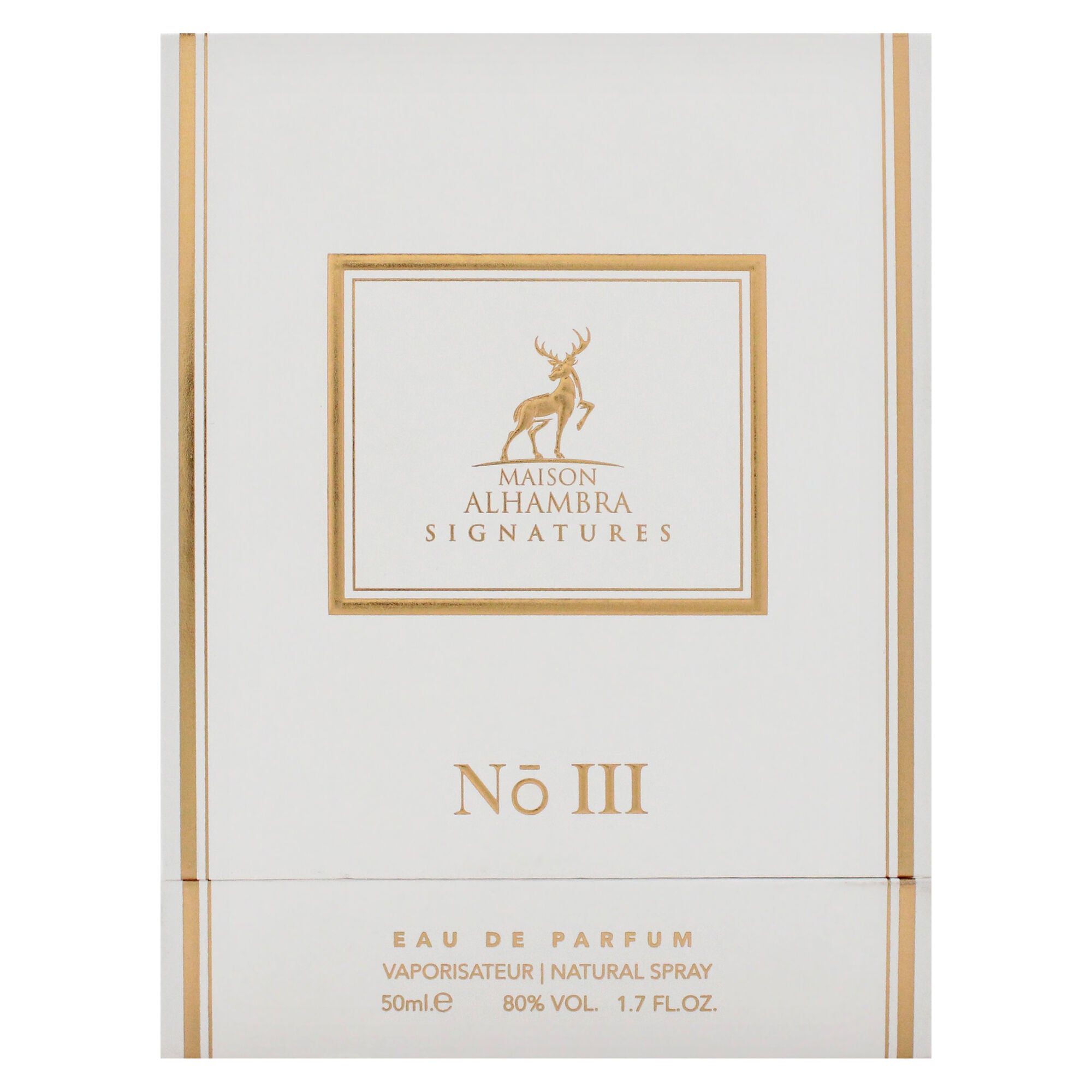 Signatures No III by Maison Alhambra for Men - 1.7 oz EDP Spray, Clear, alternate image number 4