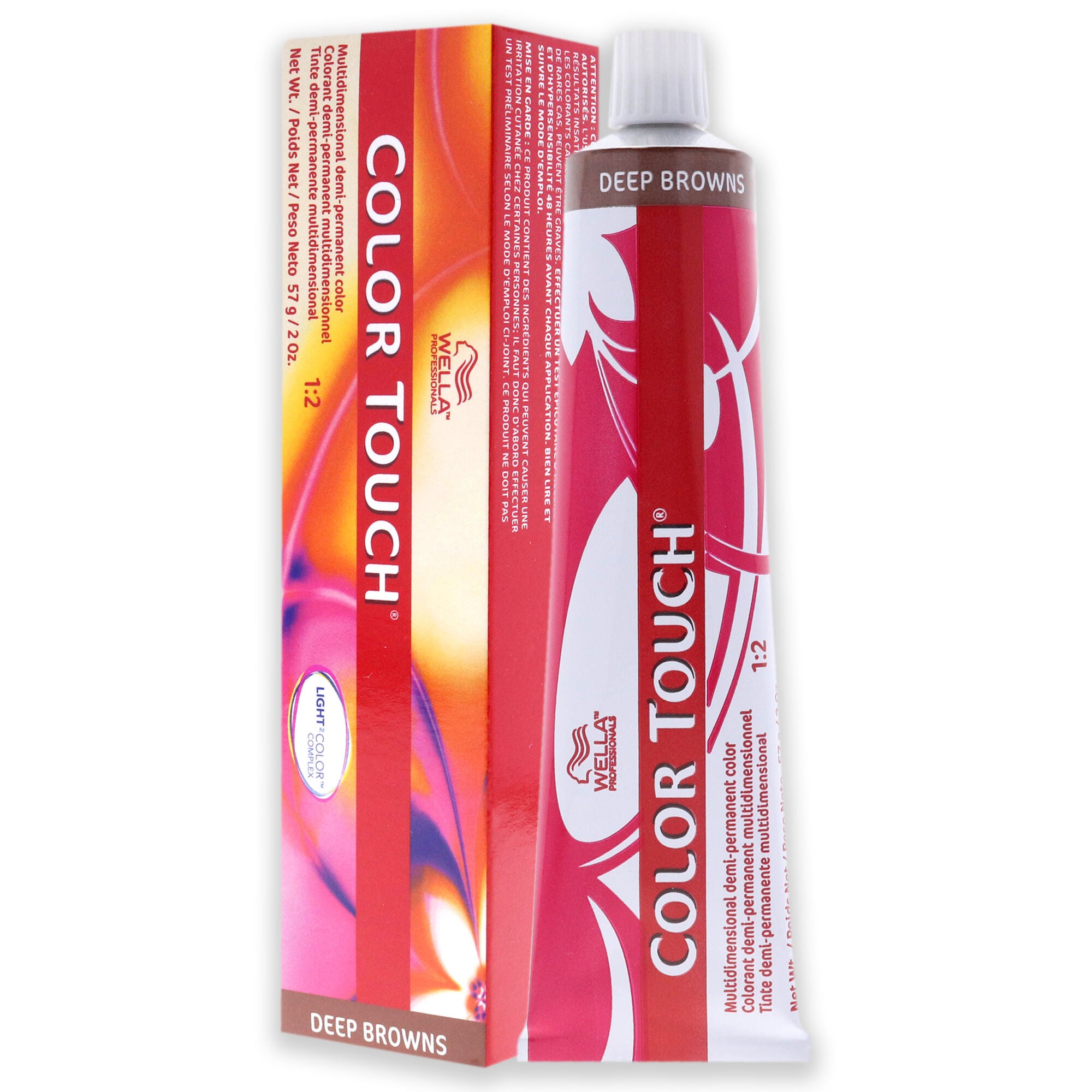 Color Touch Demi-Permanent Color - 8 71 Light Blonde-Brown Ash by Wella for Unisex - 2 oz Hair Color, See Description, alternate image number 3