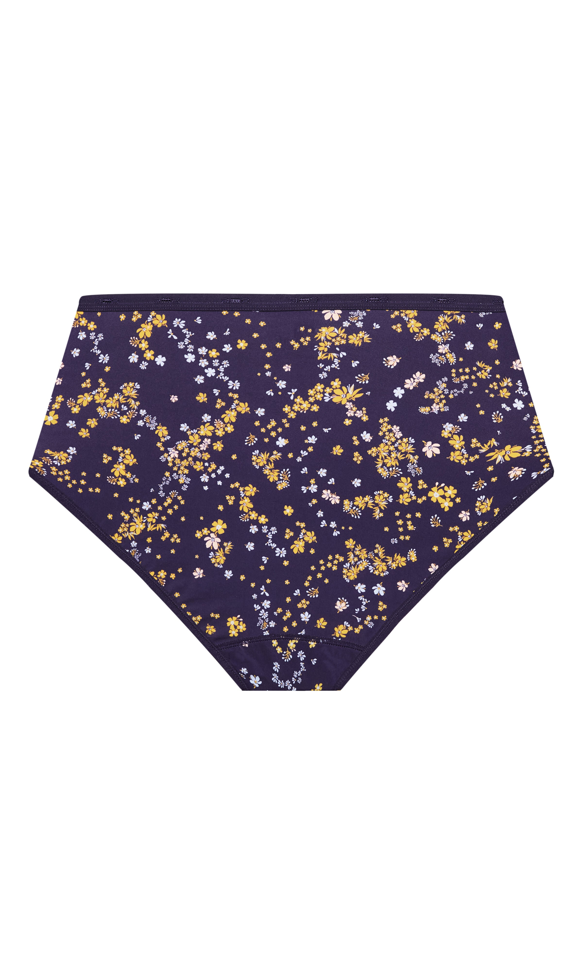Microfiber Print Full Brief - navy ditsy, , alternate image number 3