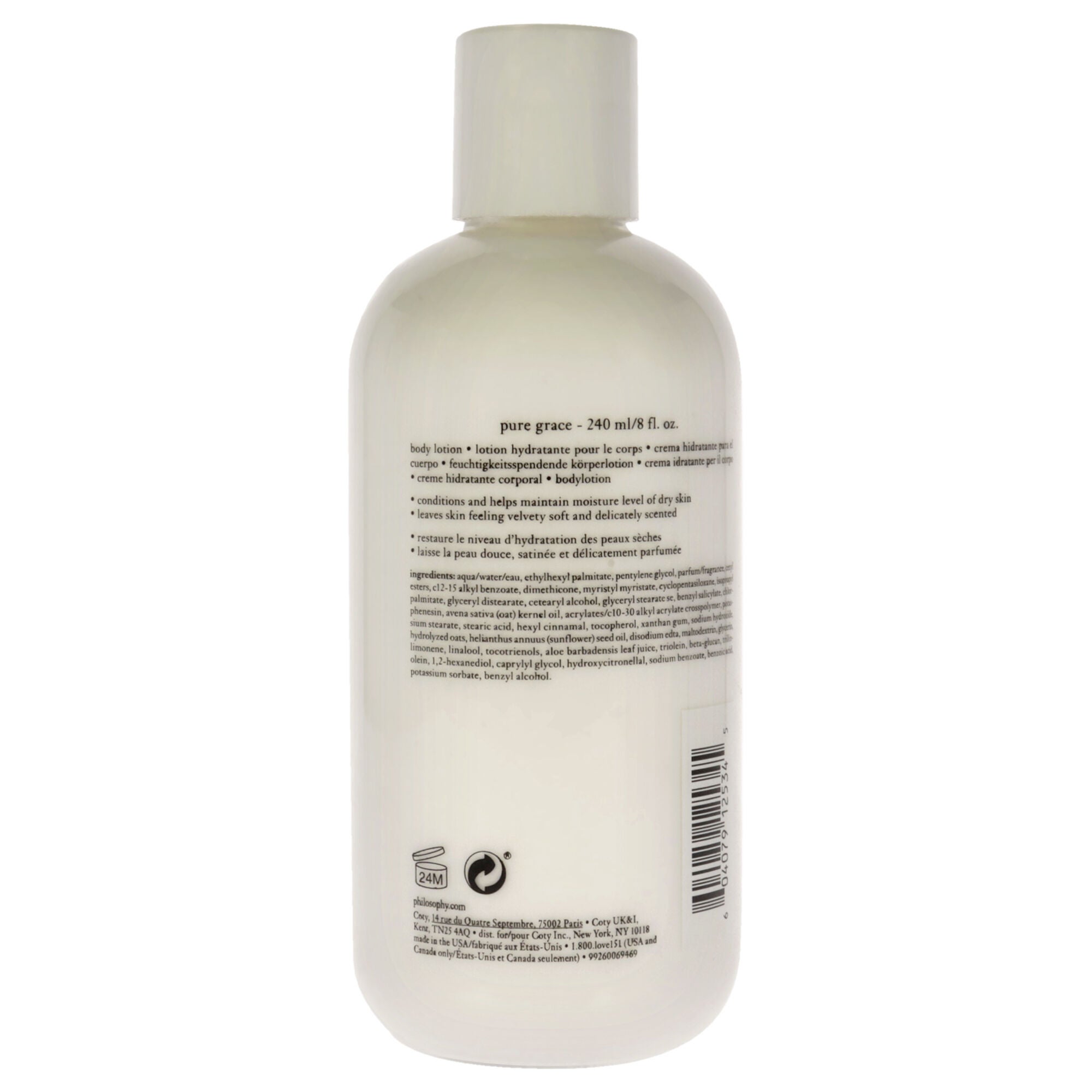 Pure Grace by Philosophy for Unisex - 8 oz Body Lotion, , alternate image number 4