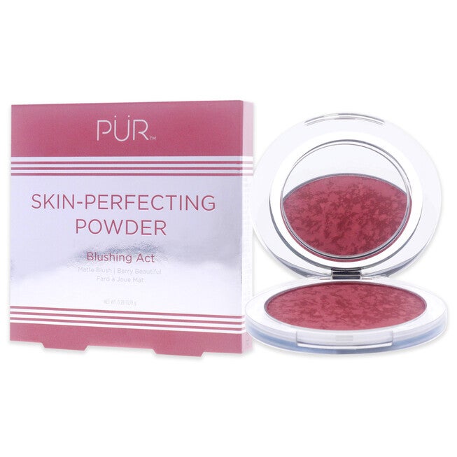 Blushing Act Skin Perfecting Powder - Berry Beautiful by Pur Cosmetics for Women - 0.28 oz Powder, NA, alternate image number null
