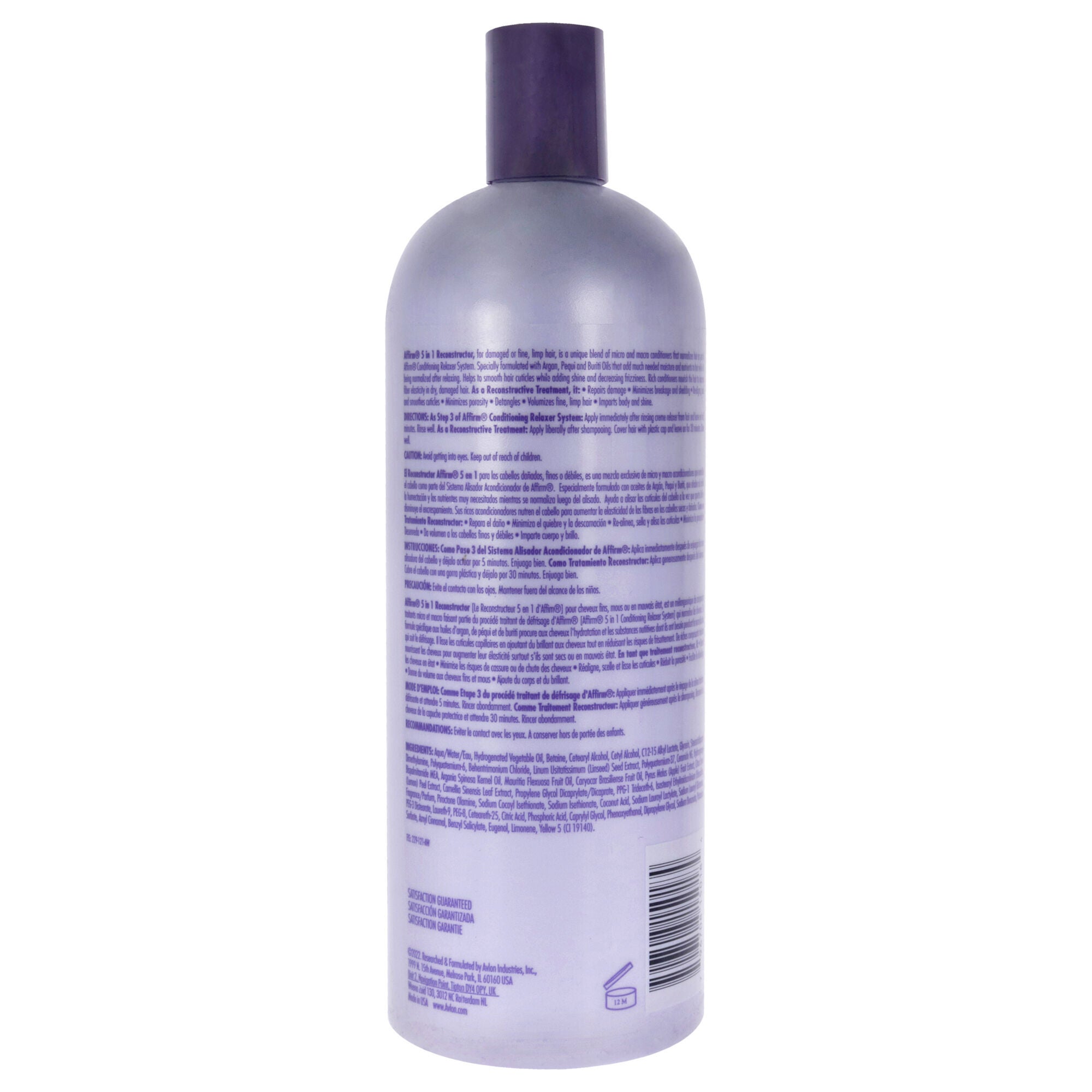 Affirm 5 In 1 Reconstructor by Avlon for Unisex - 32 oz Conditioner, , alternate image number 4