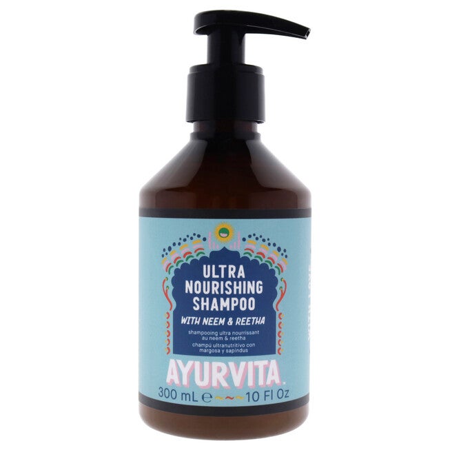 Neem and Reetha Ultra Nourishing Shampoo by AyurVita for Unisex - 10 oz Shampoo, NA, hi-res image number null