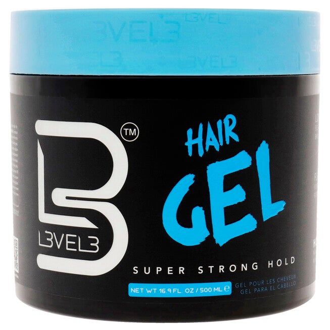 Super Strong Hair Gel by L3VEL3 for Men - 16.9 oz Gel, NA, hi-res image number null