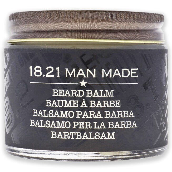 Beard Balm - Spiced Vanilla by 18.21 Man Made for Men - 2 oz Balm, See Description, alternate image number 1