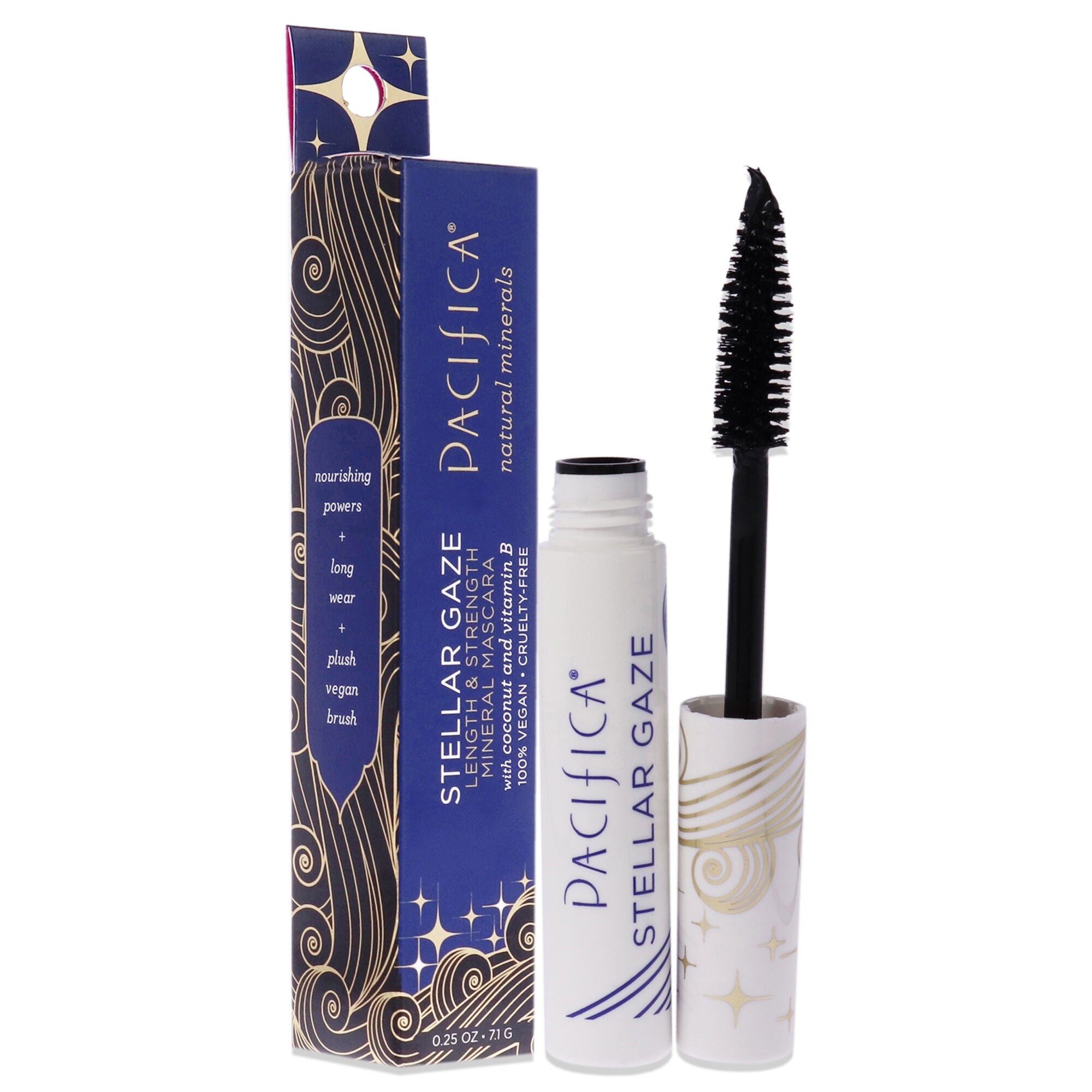 Stellar Gaze Length and Strength Mineral - Supernova-Black by Pacifica for Women - 0.25 oz Mascara, , alternate image number 7